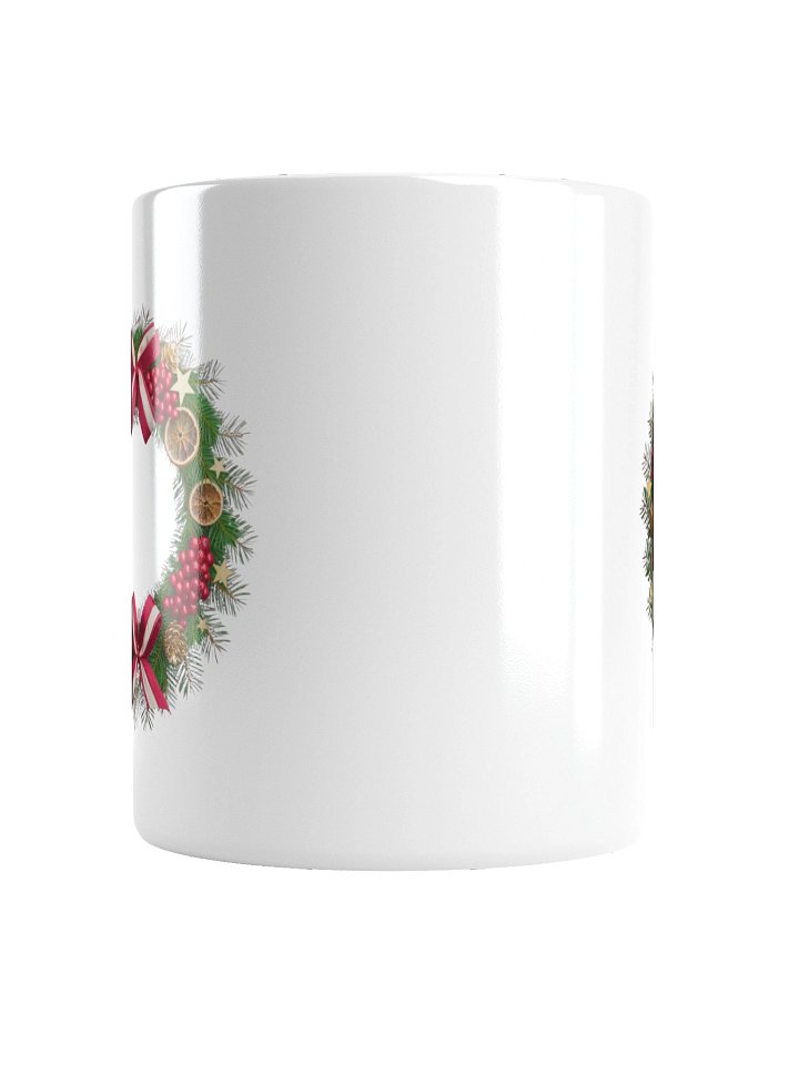 Festive Winter Wreath Holiday Coffee Mug product image (4)