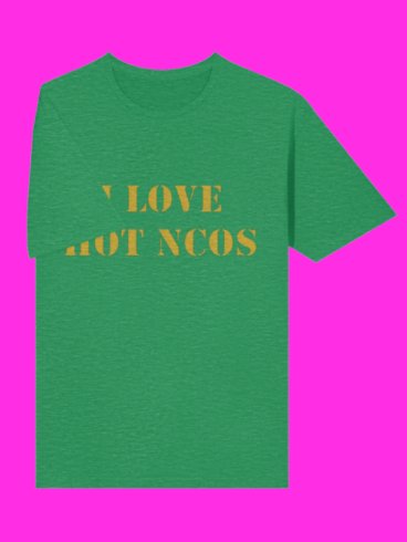 I LOVE HOT NCOS T-Shirt product image (122)