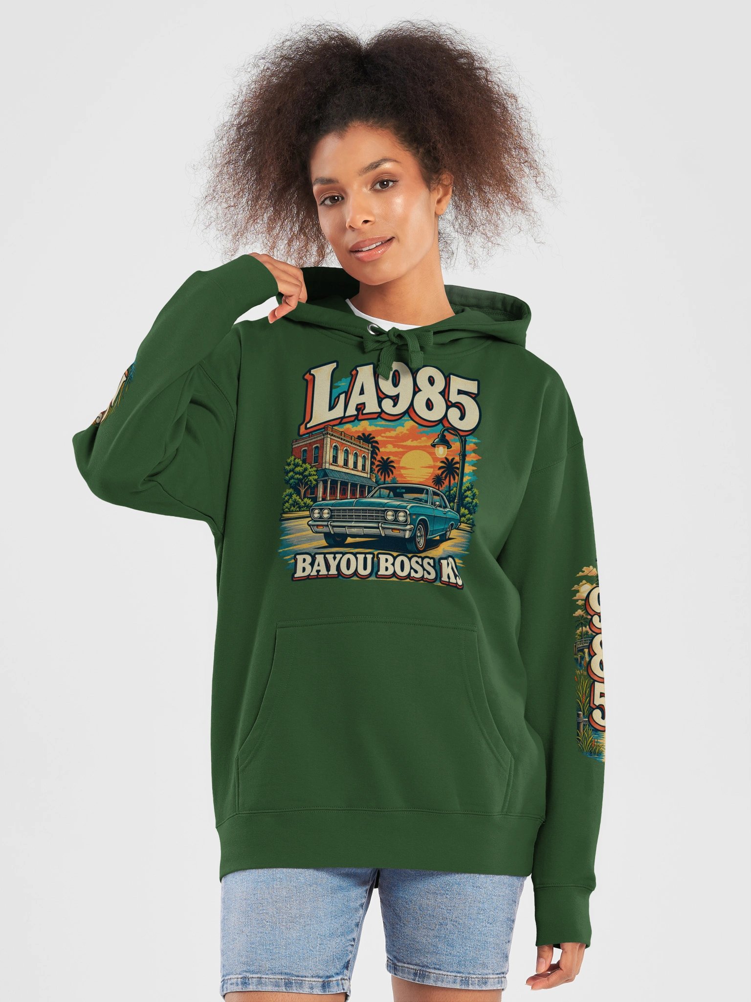 LA985 Bayou Baby Premium Hoodie product image (5)