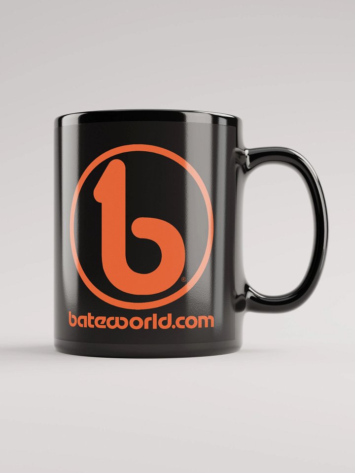 BateWorld.com Coffee Mug in Black/Orange product image (1)