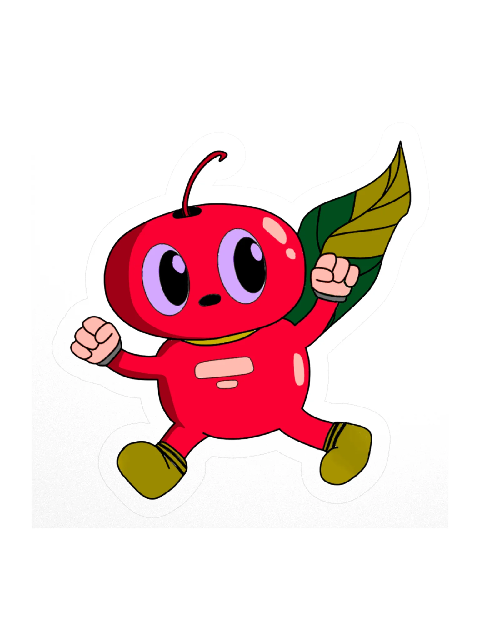 Cherry Power Sticker product image (1)