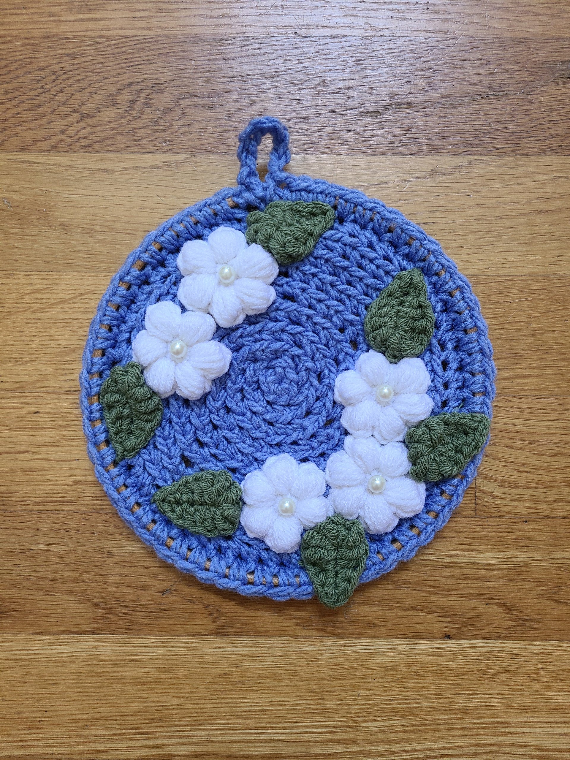 Small White Flower Wall Decor product image (3)