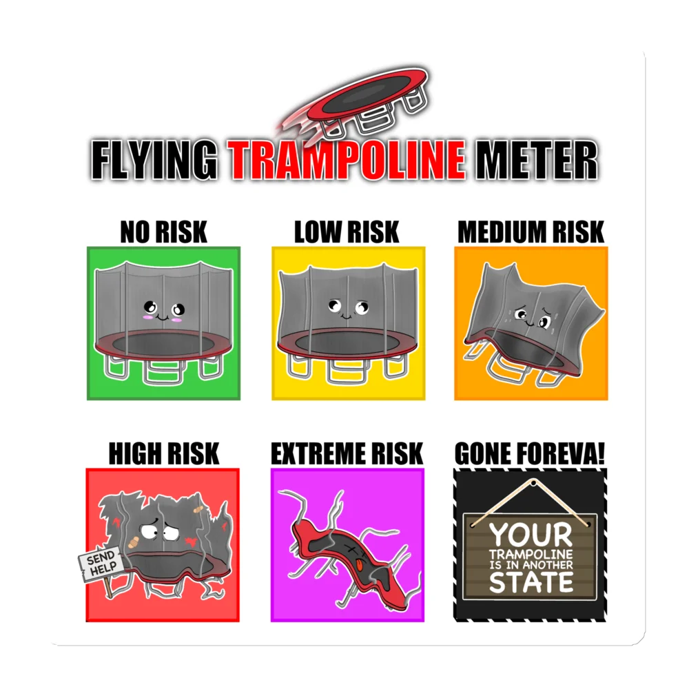 Flying Trampoline Magnet product image (1)