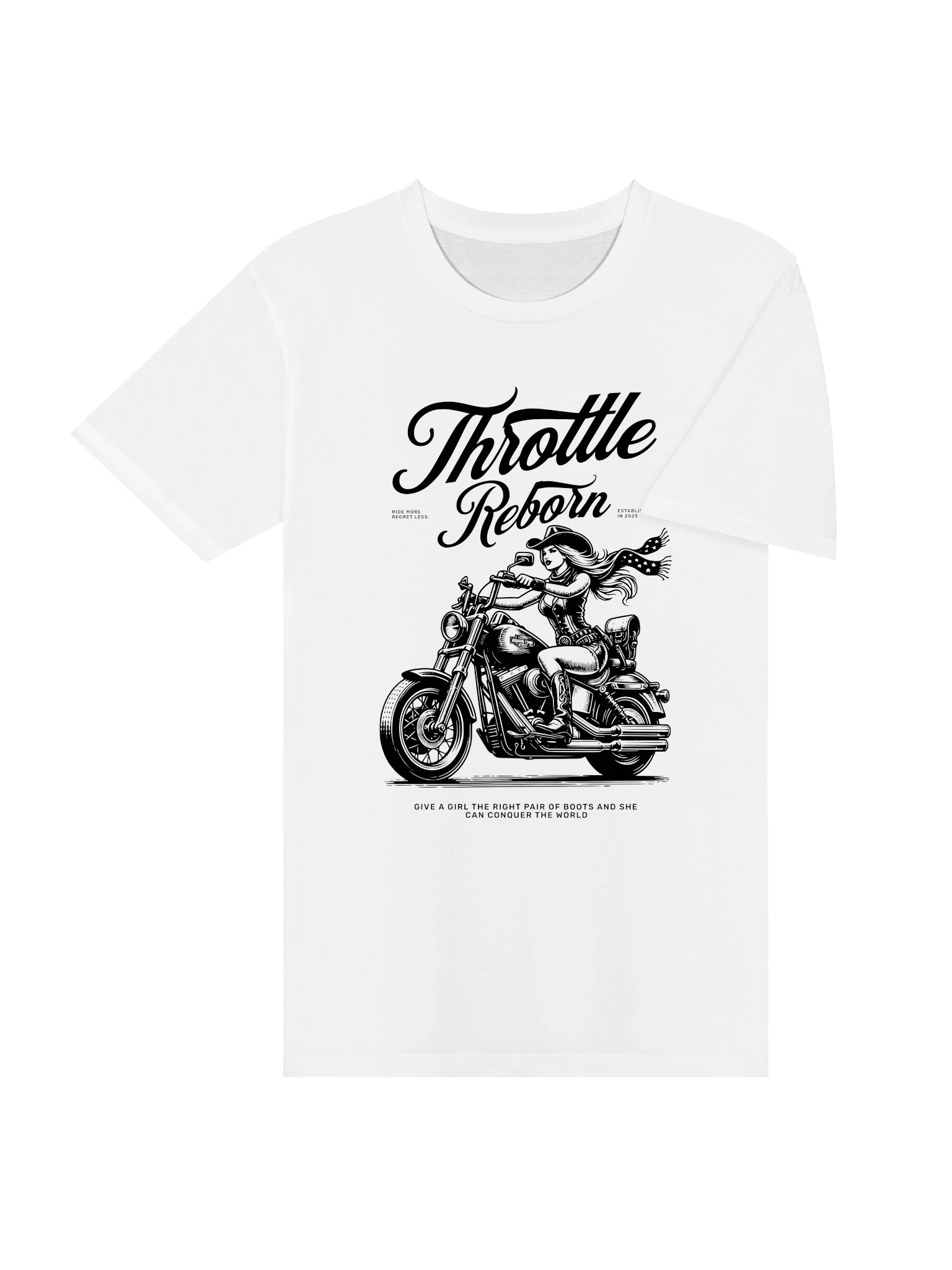 Throttle Reborn — Women's Rider Tee product image (4)