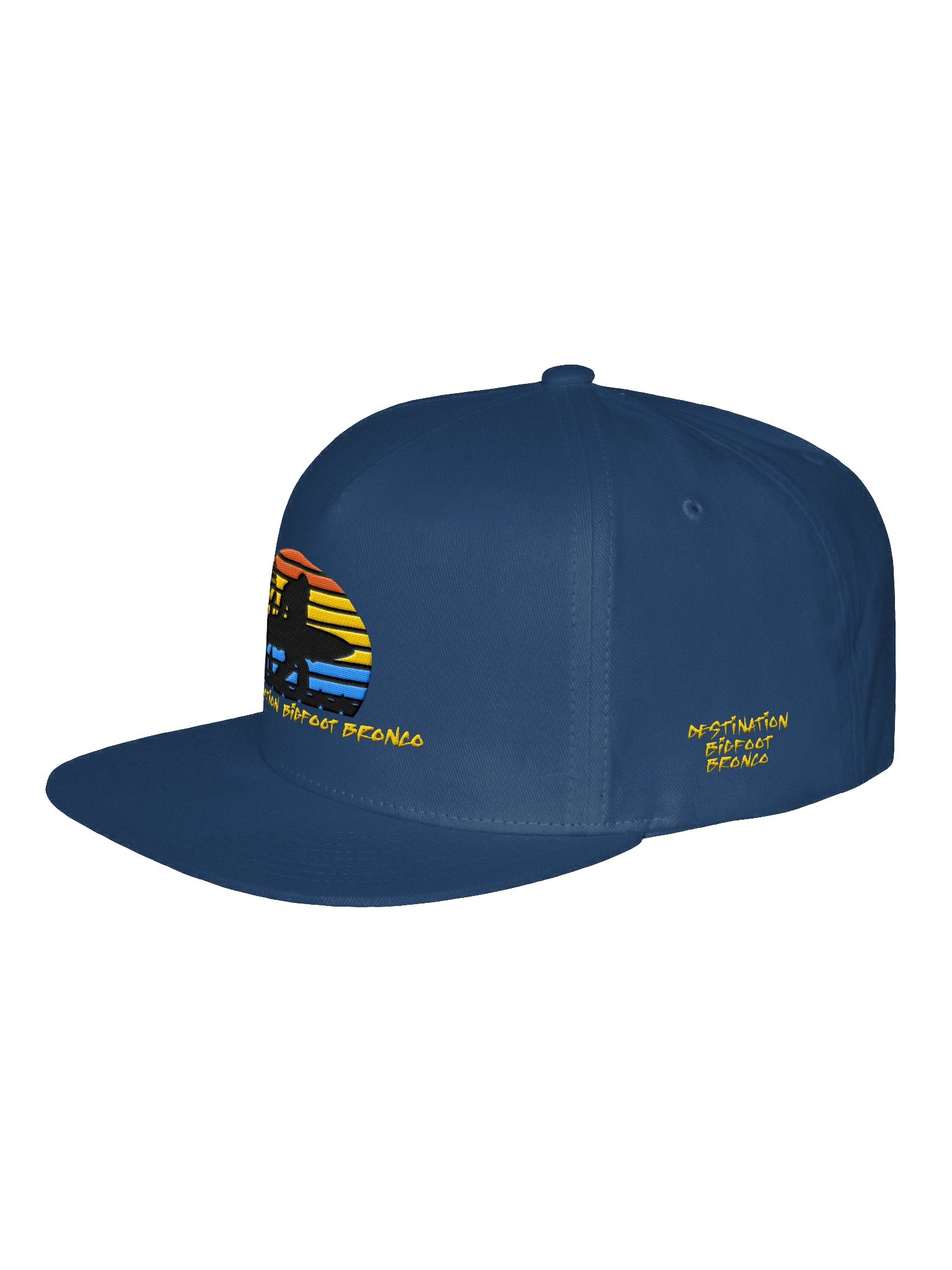 Destination Bigfoot Bronco Classic Logo Snapback 100% Cotton Twill (Multiple Colors Available) product image (13)