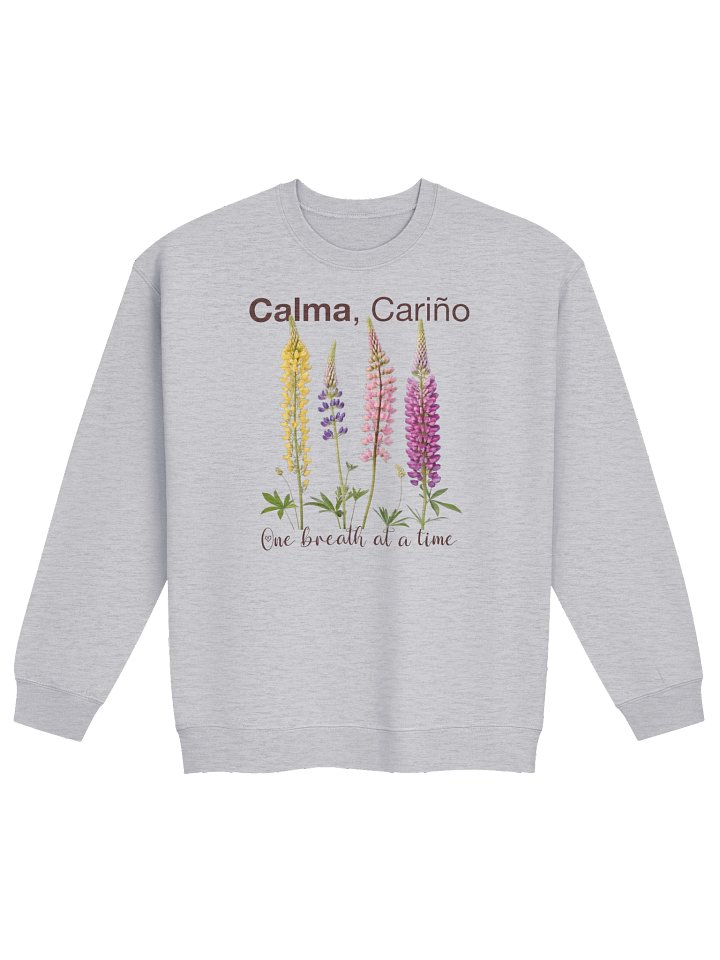 Calma, Cariño Floral Mindfulness Crewneck product image (2)
