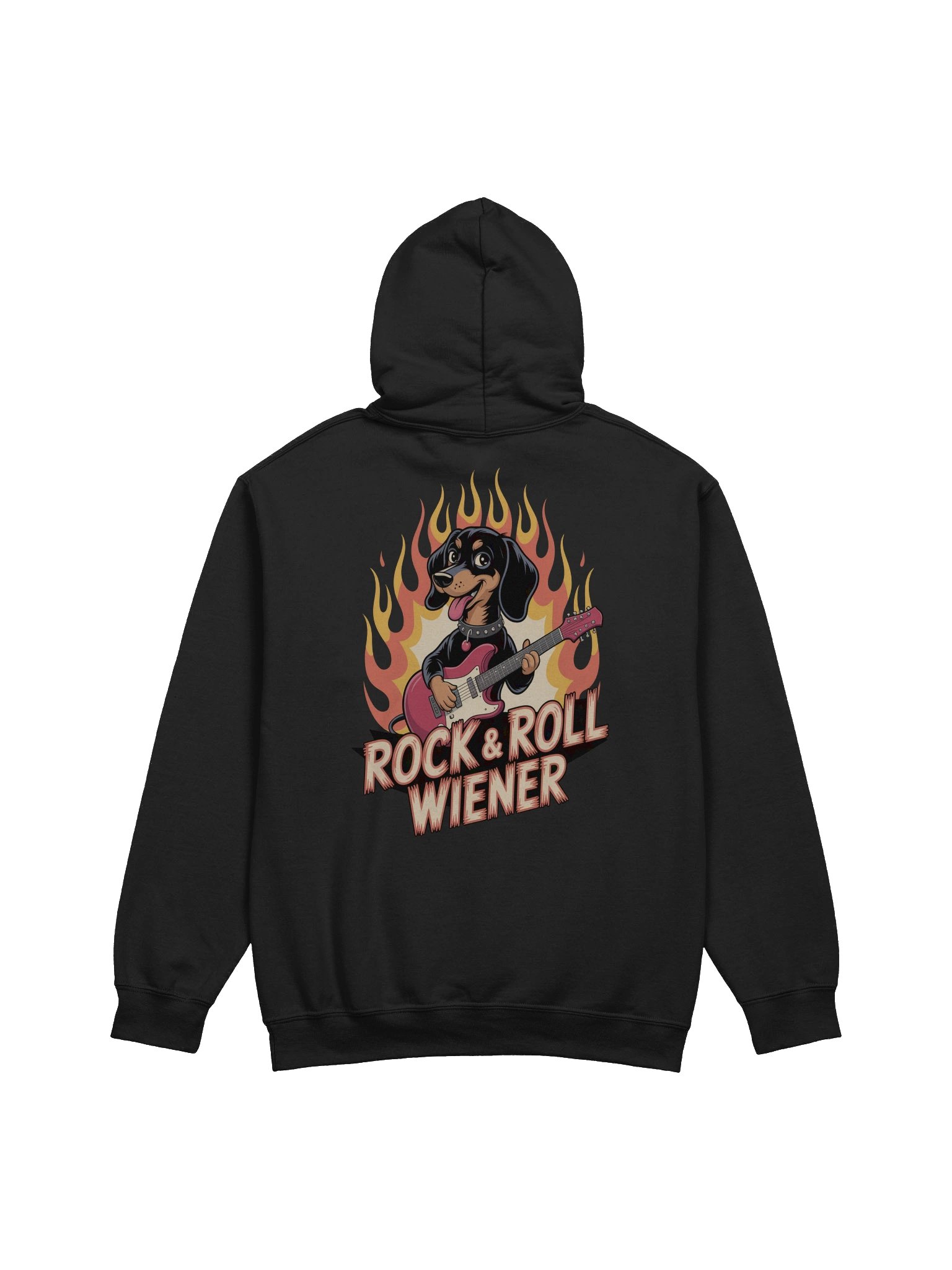 Rock & Roll Wiener Dachshund Hoodie product image (2)