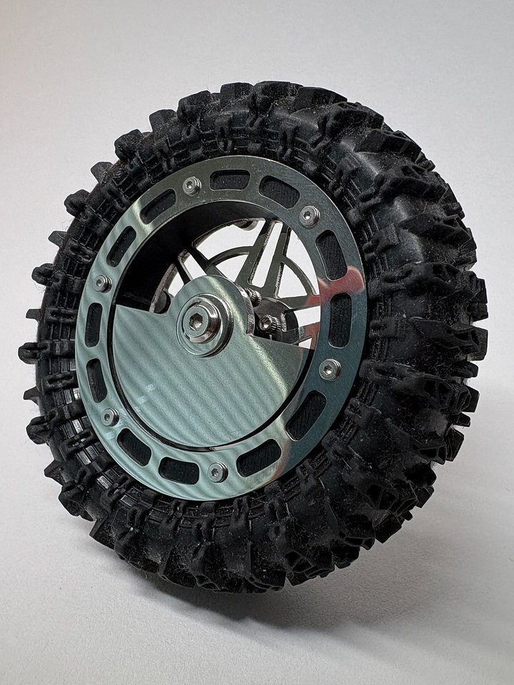 1.8" v1 Floater Wheels - "Supernova" wheel face with "Horizon" floater product image (1)