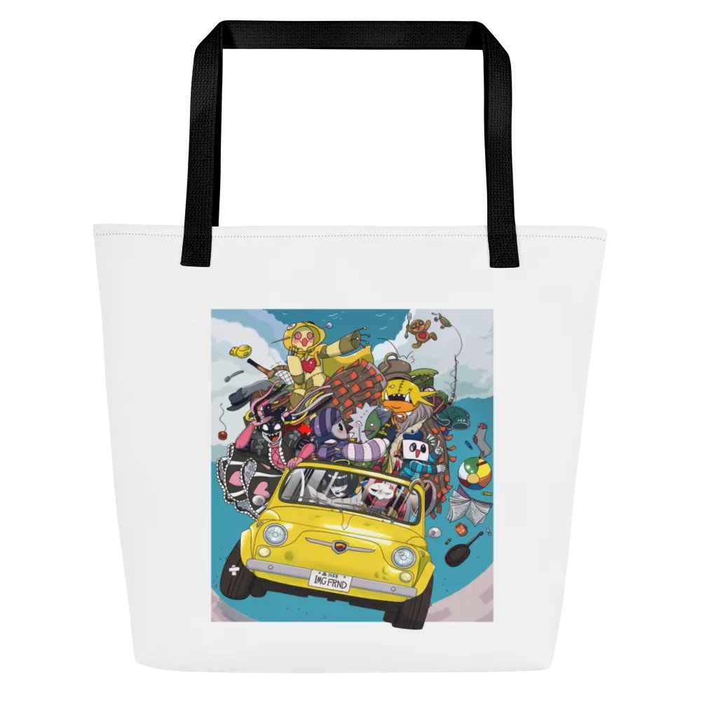 Imaginary Friend Roadtrip Tote Bag product image (1)