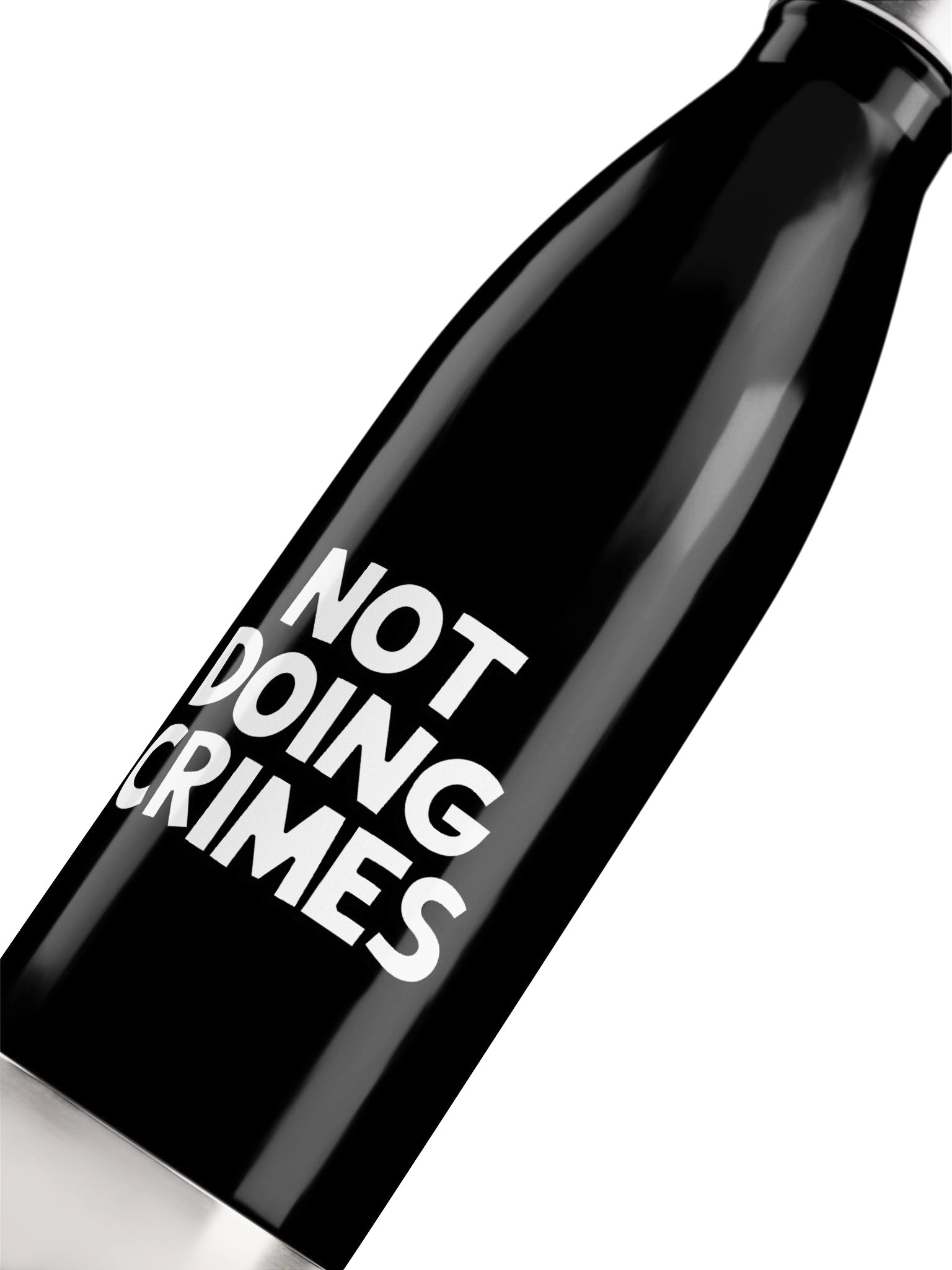 Not Doing Crimes Water Bottle — SP.BTL-01 product image (5)