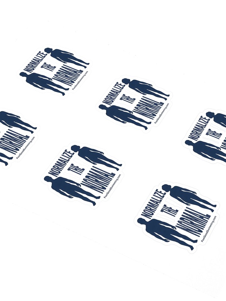 Normalize the Normal Stickers product image (2)