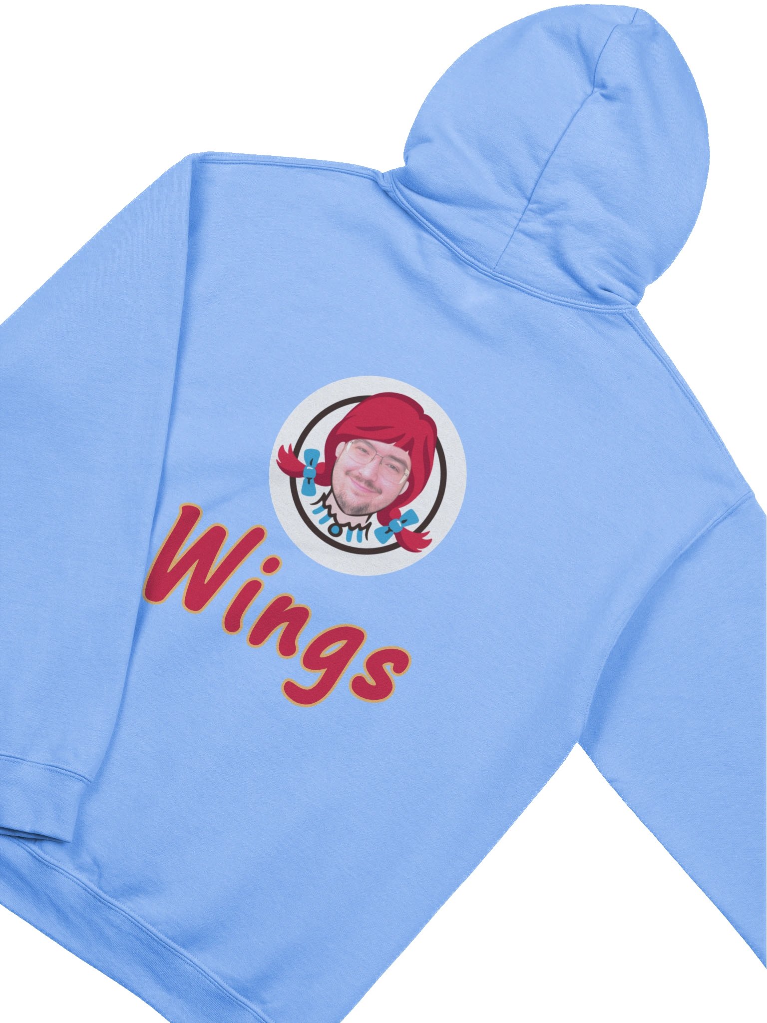 [WOR Shop] Wings Chili - Unisex Pullover Hoodie [black logo] product image (4)