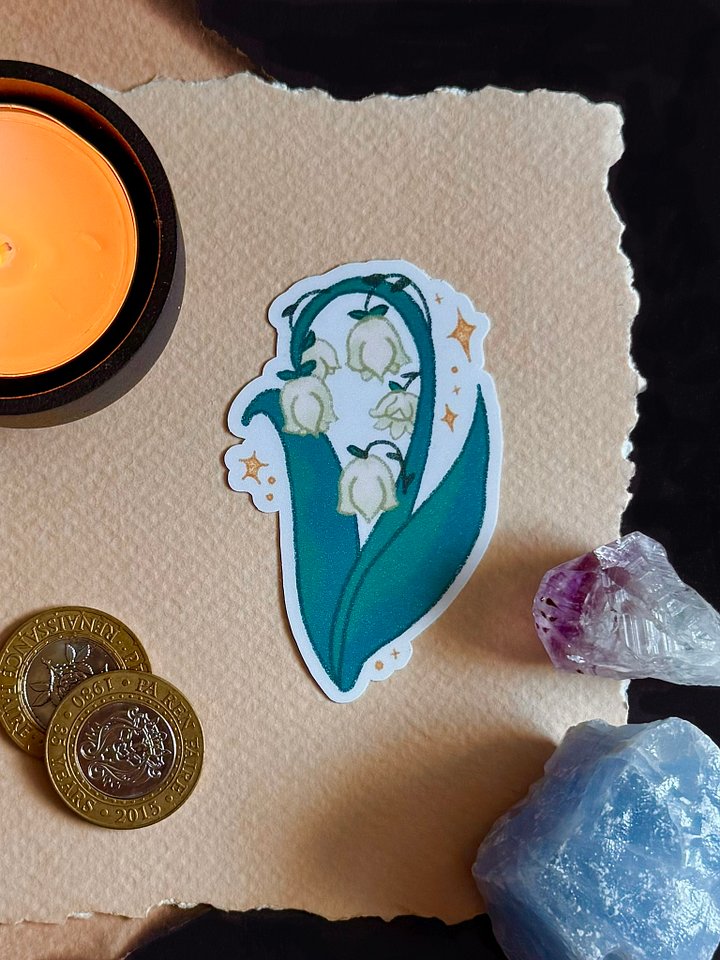 Lily of the Valley - Florals Series 2.75" Sticker product image (1)