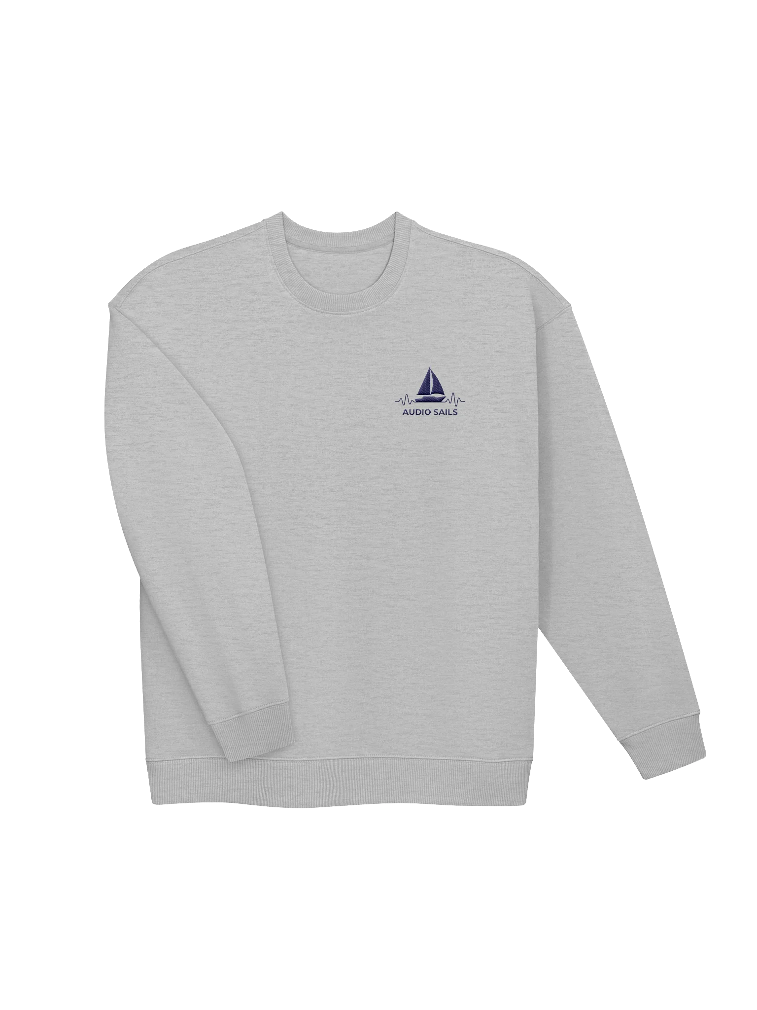 Audio Sails Reference Grade Oversized Sweatshirt | Heather Gray product image (3)