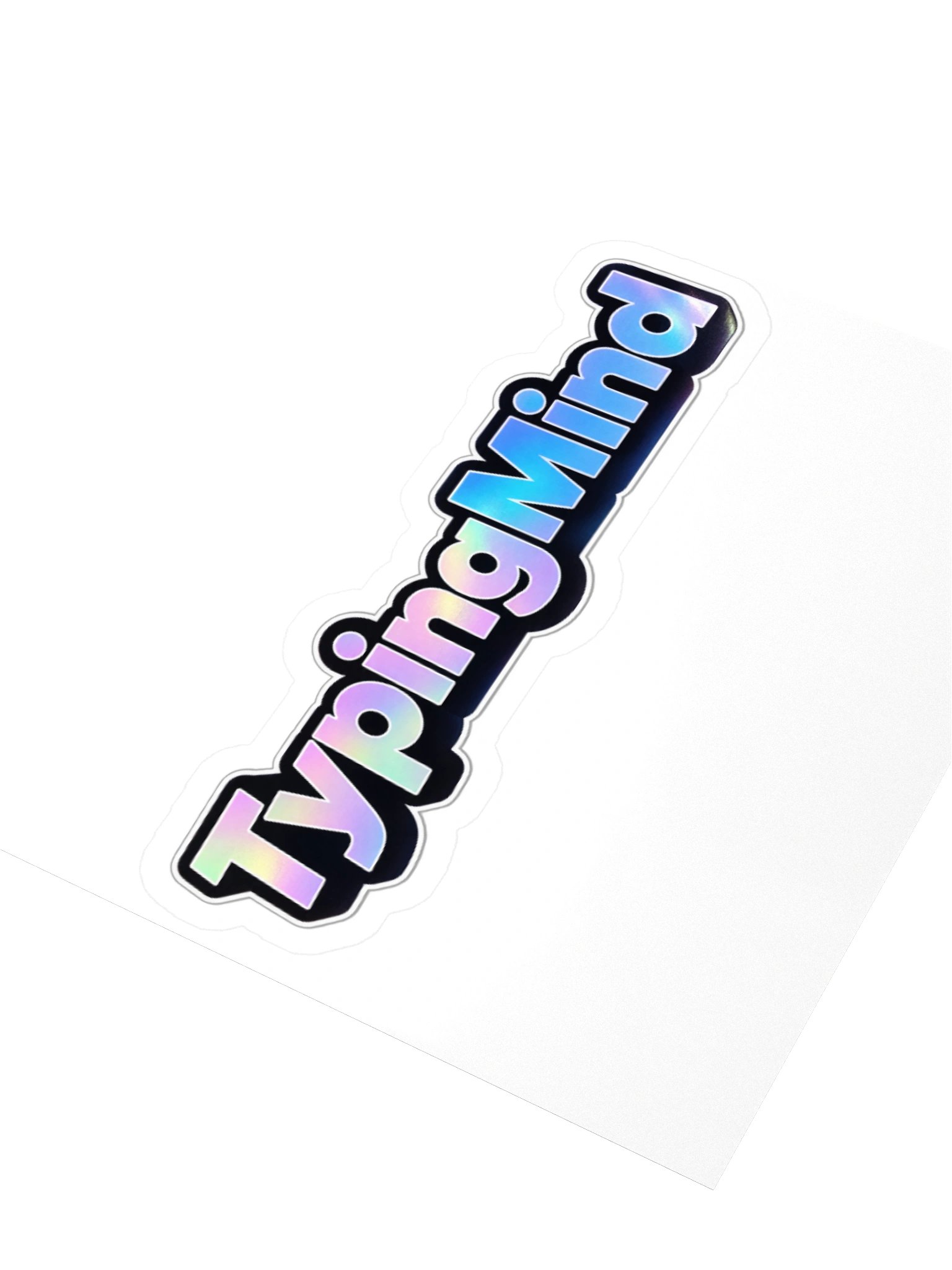 TypingMind Oil-Slick Logo Sticker product image (8)