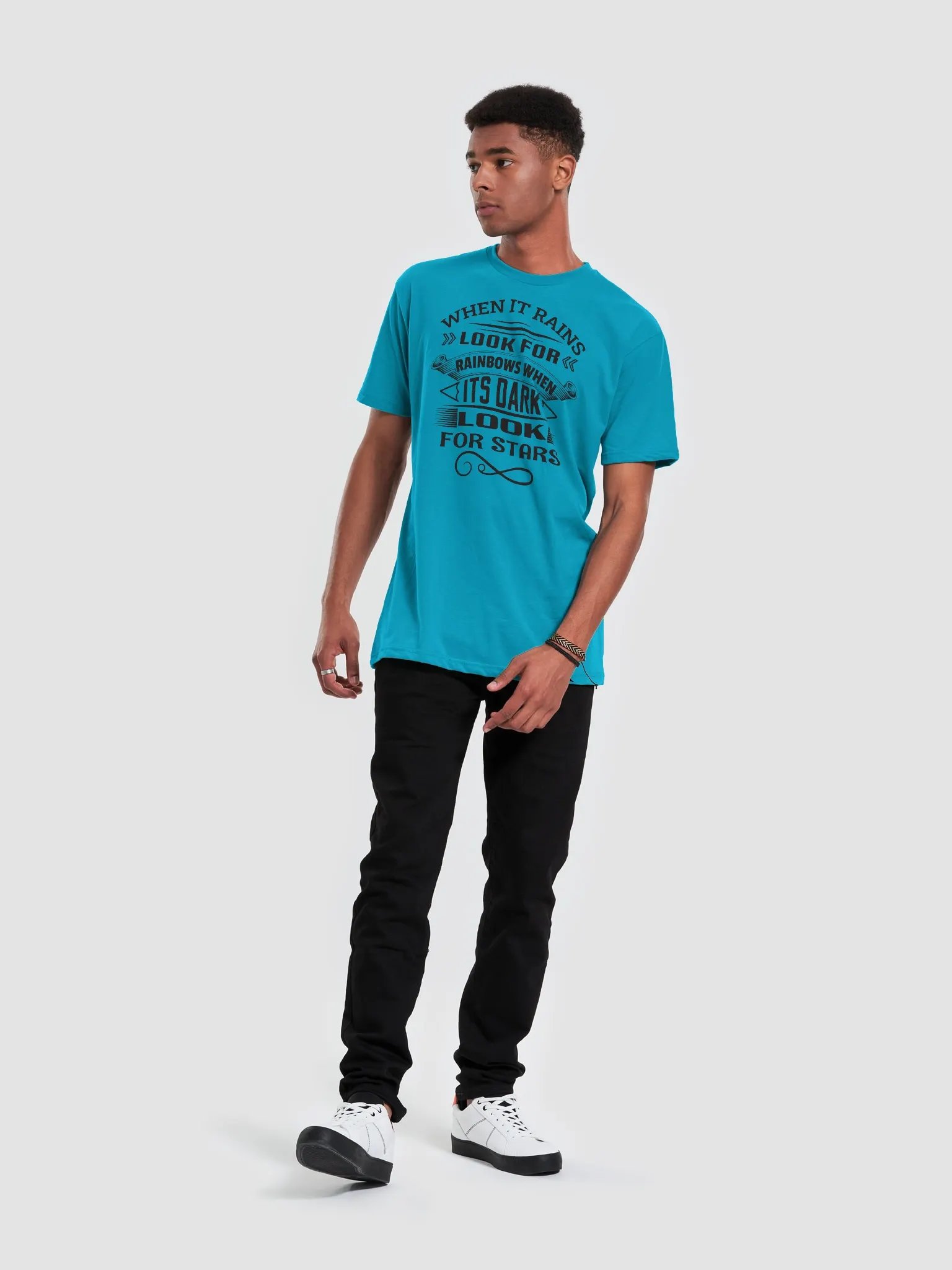 'When it Rains' Motivational T-Shirt product image (1)