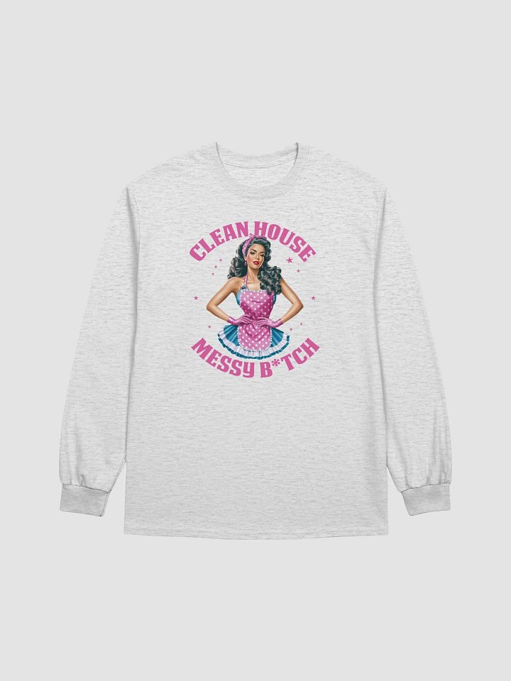 Sassy Pin-Up Retro Character Long Sleeve Tee product image (1)