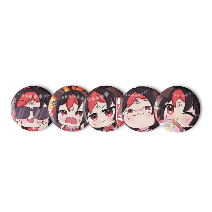 Emote Pins Set I product image (2)