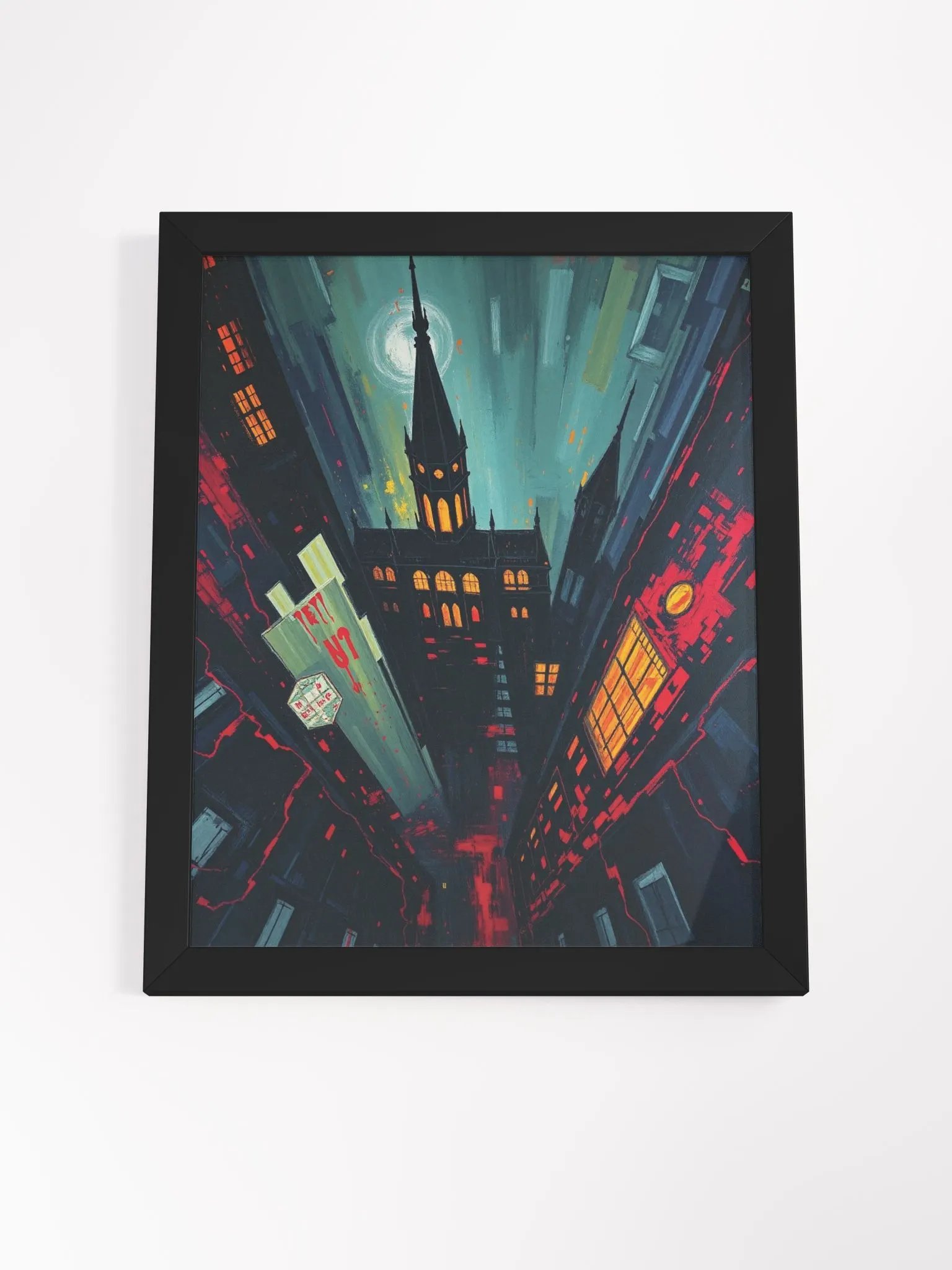 Cityscape Dreamscape Framed Print product image (21)