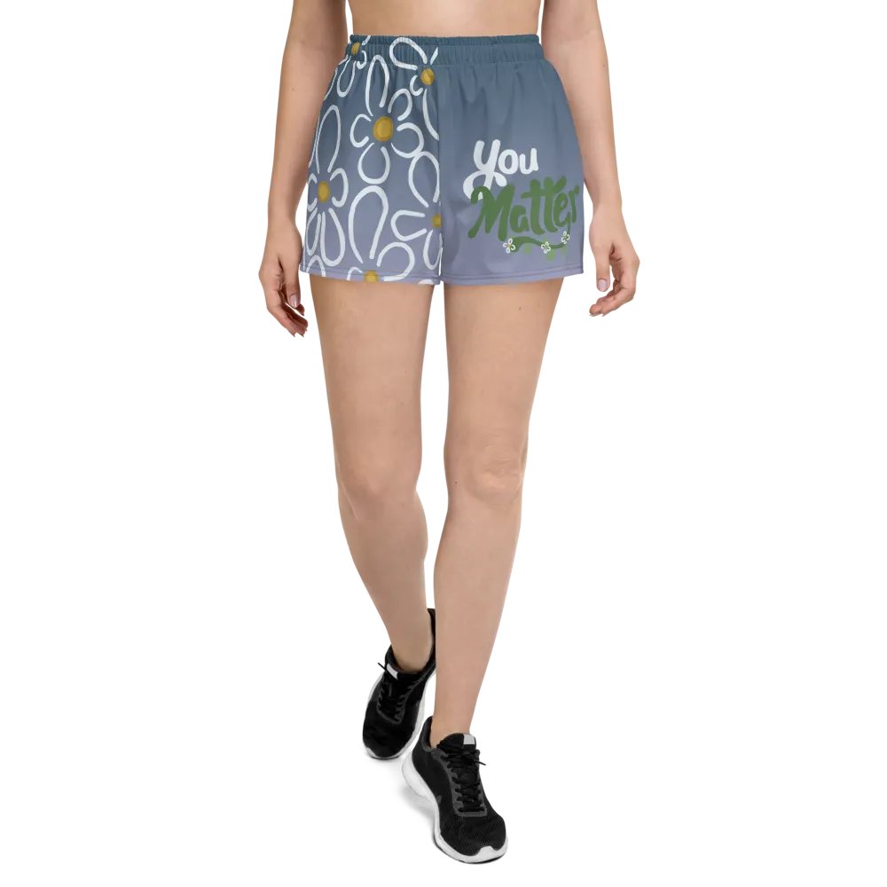 You Matter Flower Shorts product image (1)