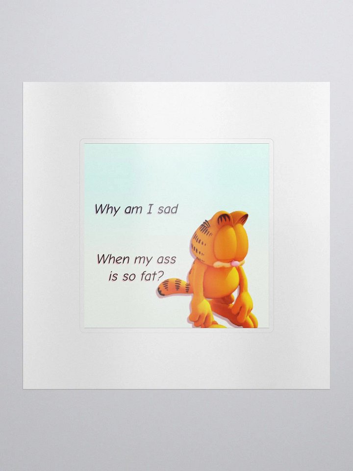 Fat Ass Sticker product image (1)