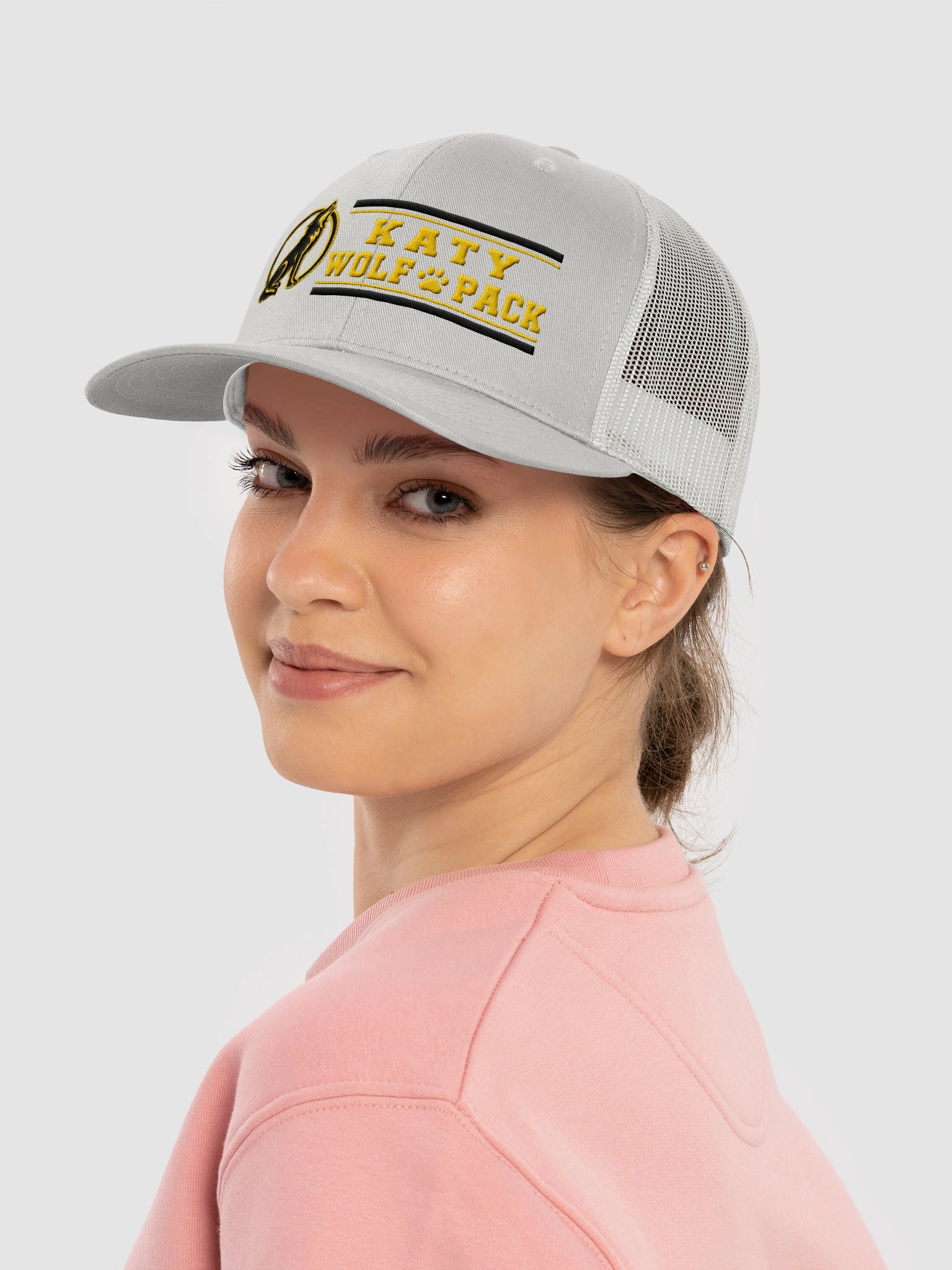 Katy Wolf Pack Retro Trucker Hat (Men/Women) product image (9)