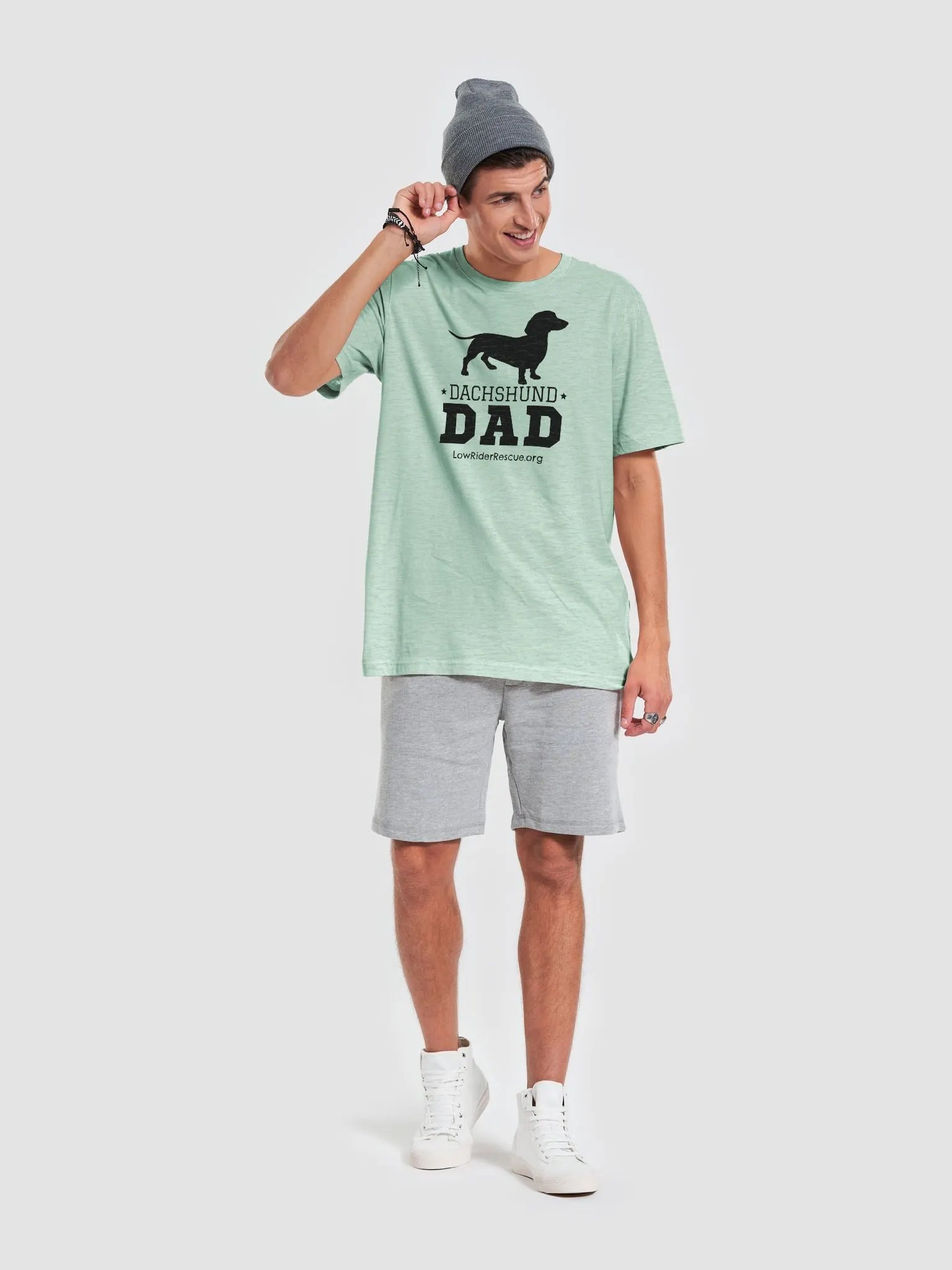 Dachshund Dad Low Rider T-shirt 2 product image (1)