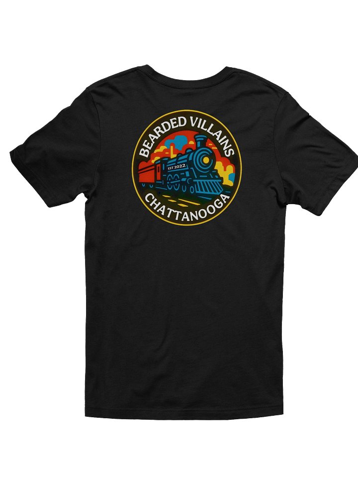 Chattanooga Bearded Villain logo T-Shirt product image (9)