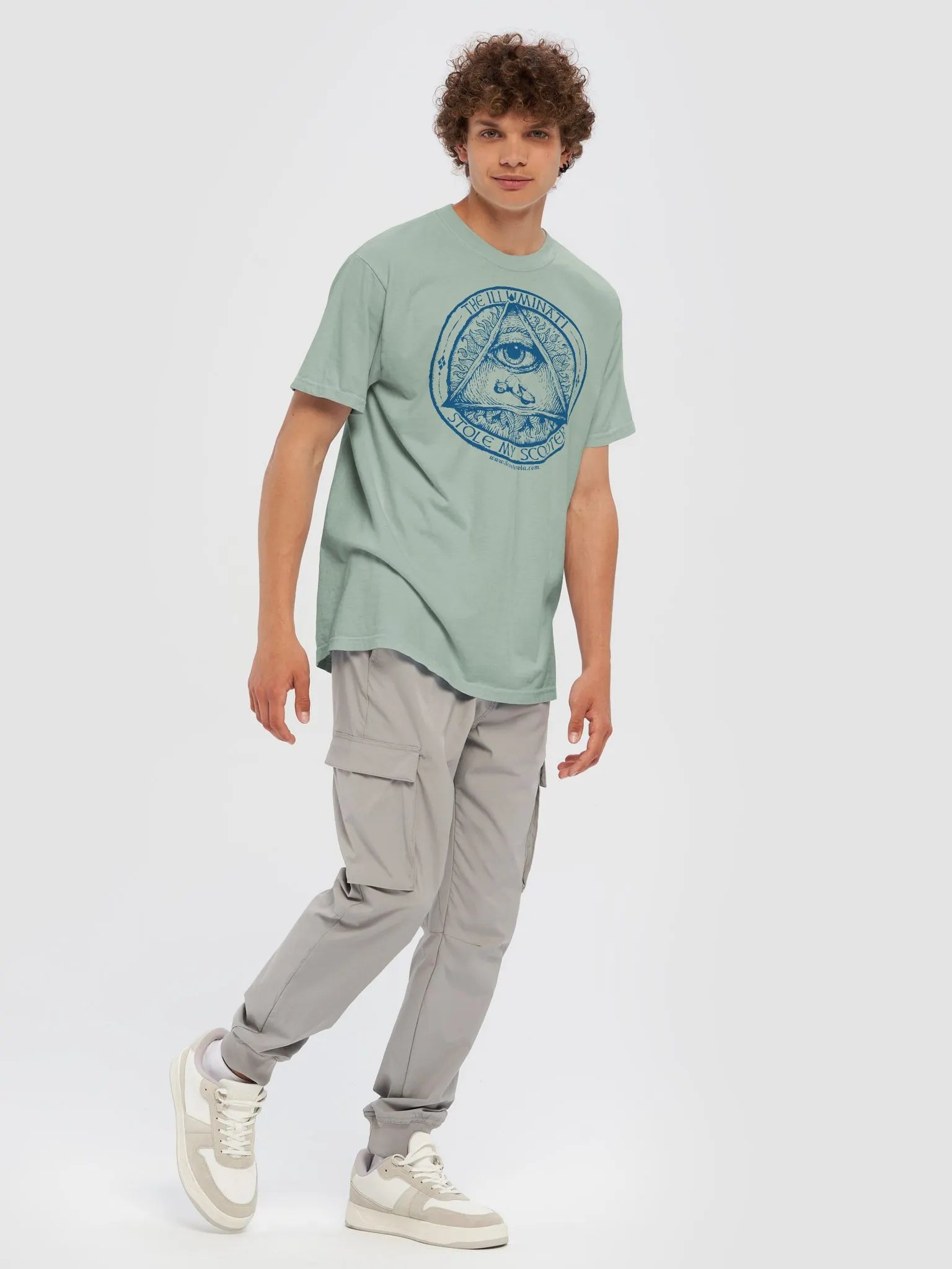 Illuminati Stole My Scooter Tee product image (7)