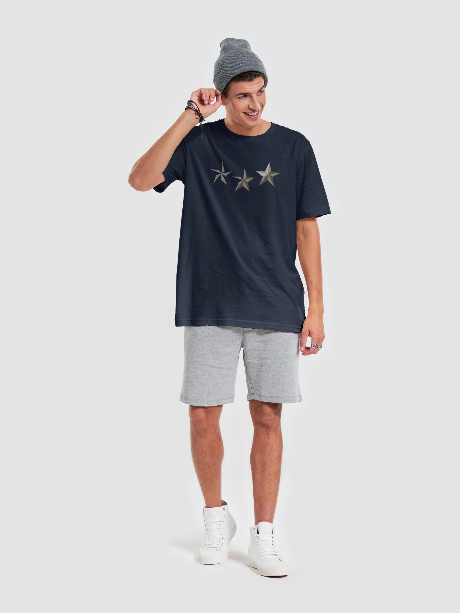 Linocut Stars Tee product image (6)