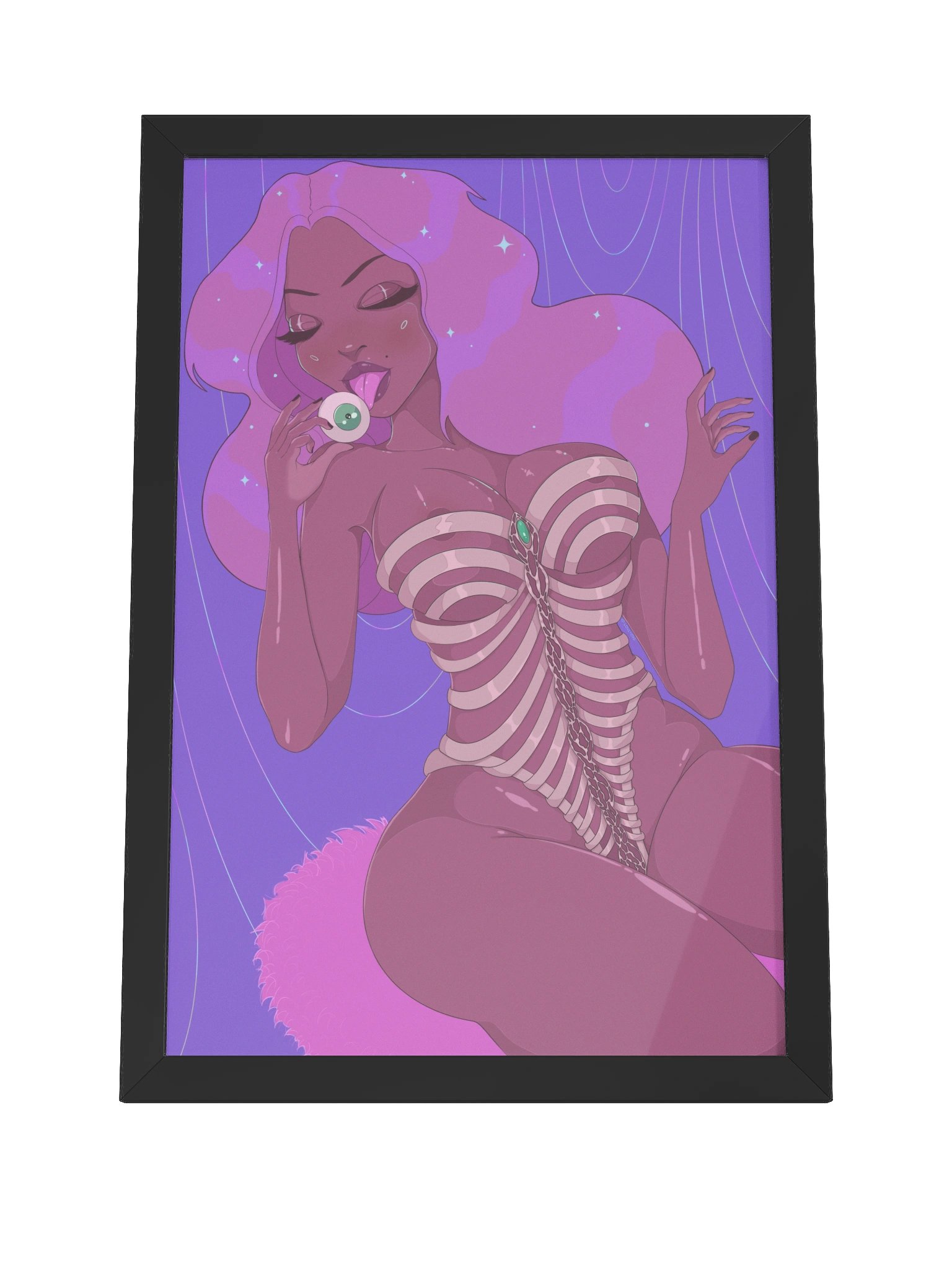 'What's Left of Him' - 12"x18" Black Framed Print product image (4)