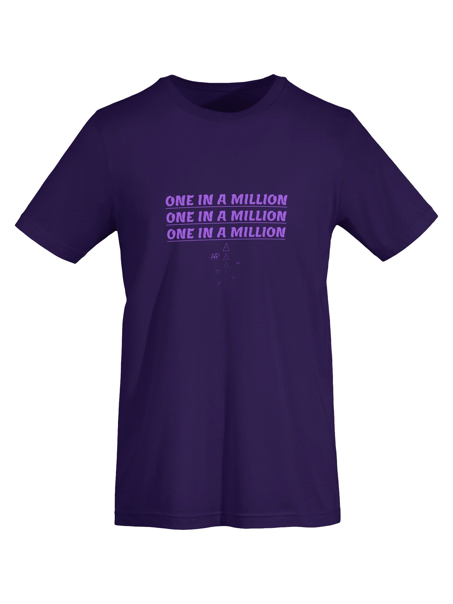 ONE IN A MILLION — Tee (Purple) product image (5)
