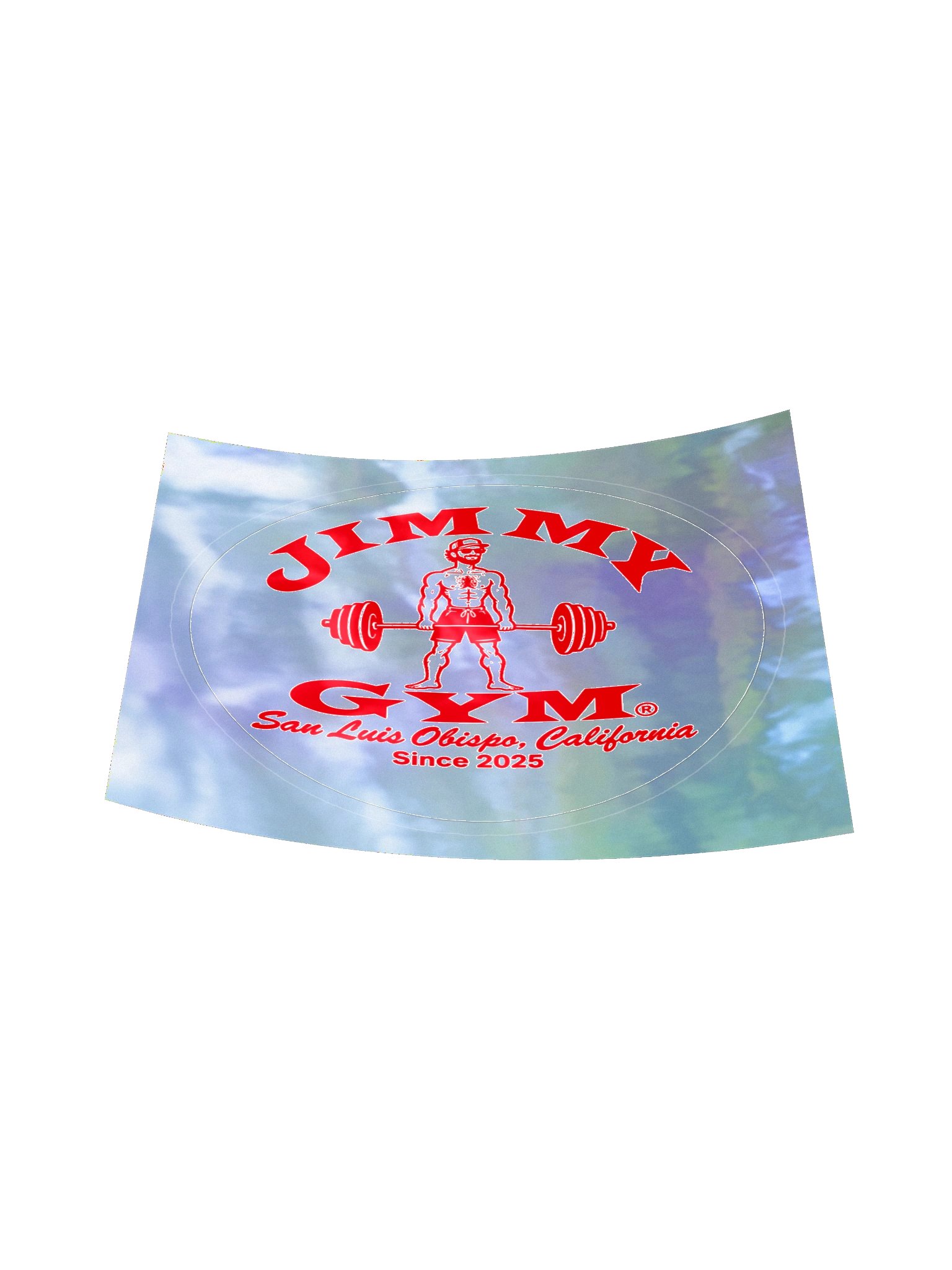 The Holographic Jimmy Gym Sticker product image (6)