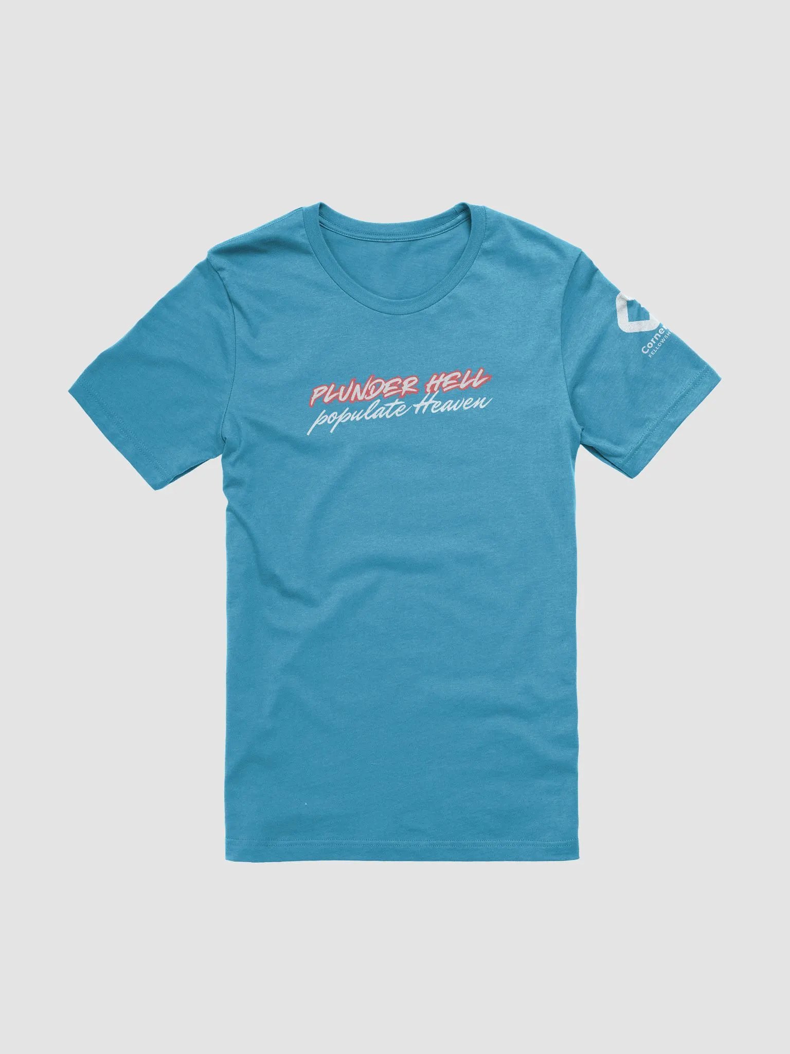 Bella+Canva Supersoft Tee | Plunder Hell, Populate Heaven product image (1)