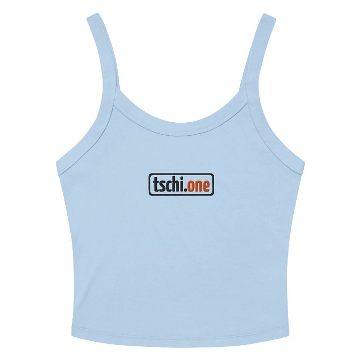 Tschi.One Classic Logo – Tank Top (Black Stitch) product image (6)