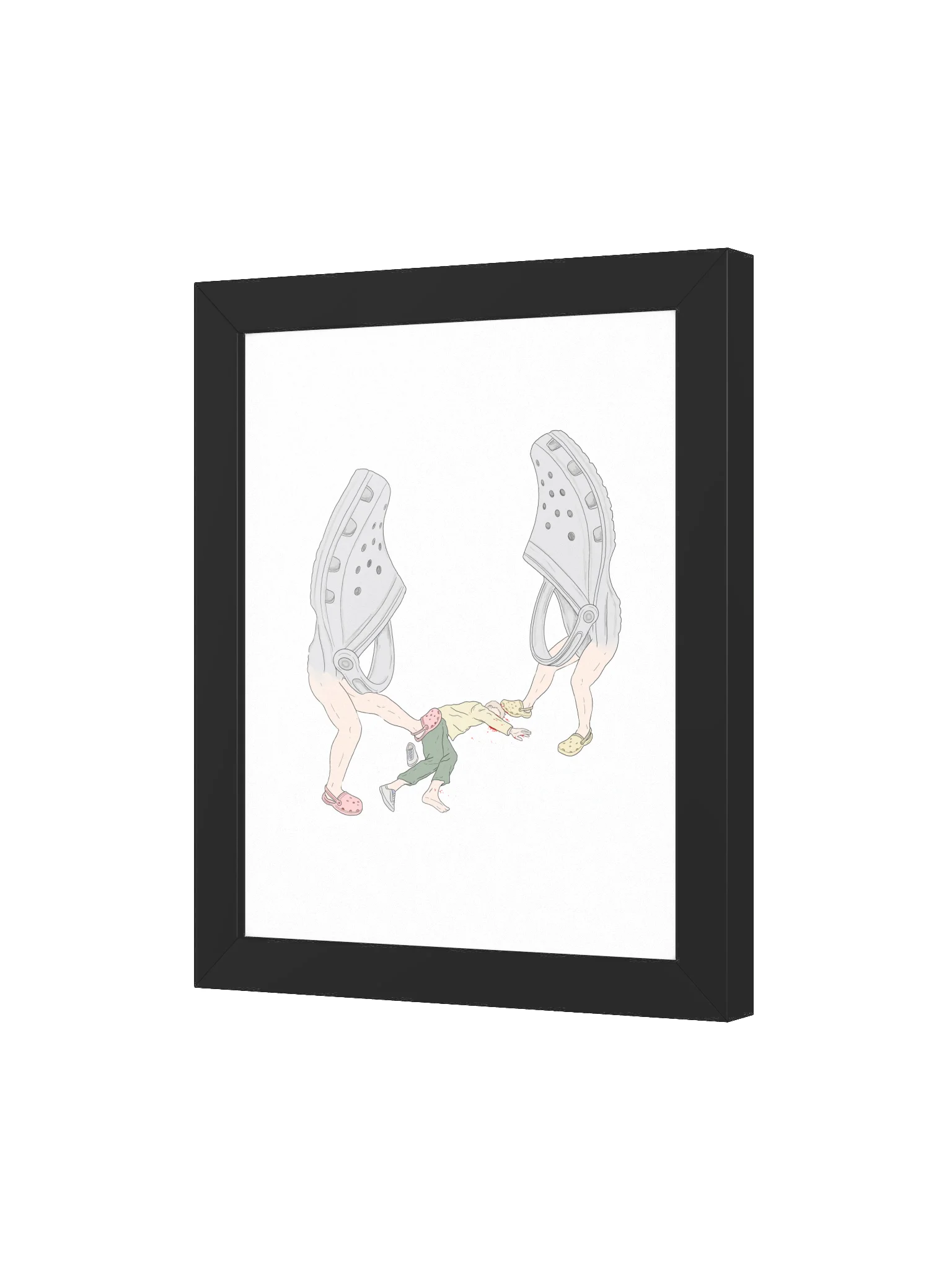 Get croc'd framed print product image (11)