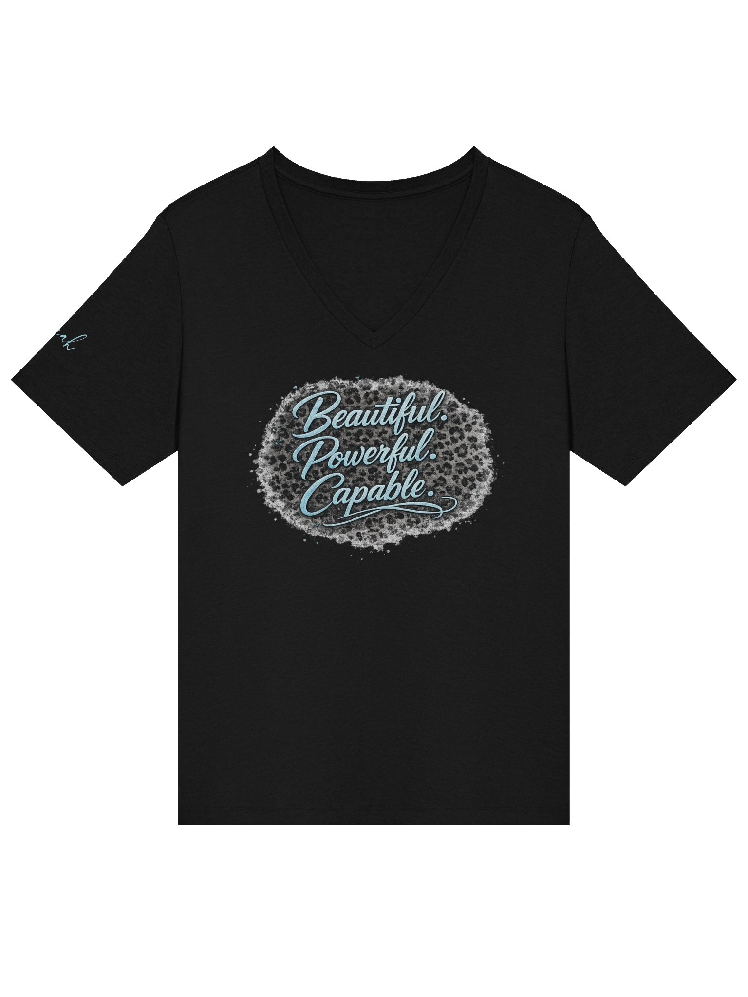 Beautiful. Powerful. Capable. V-Neck Tee product image (1)