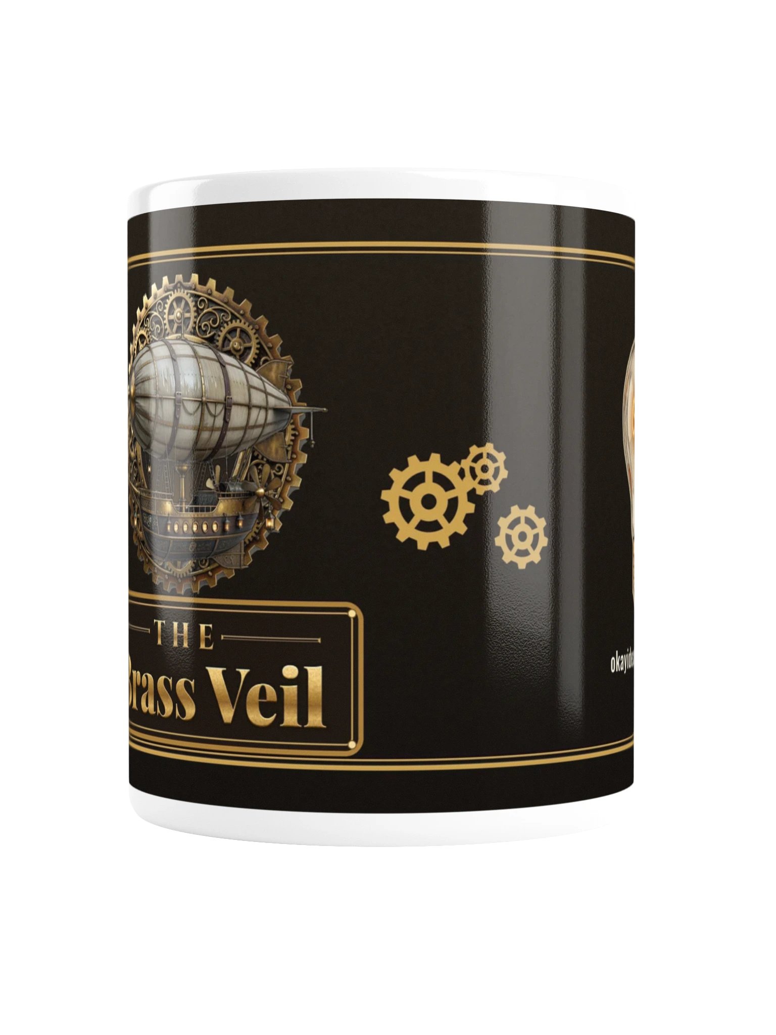 The Brass Veil — Mug (White Glossy) product image (2)