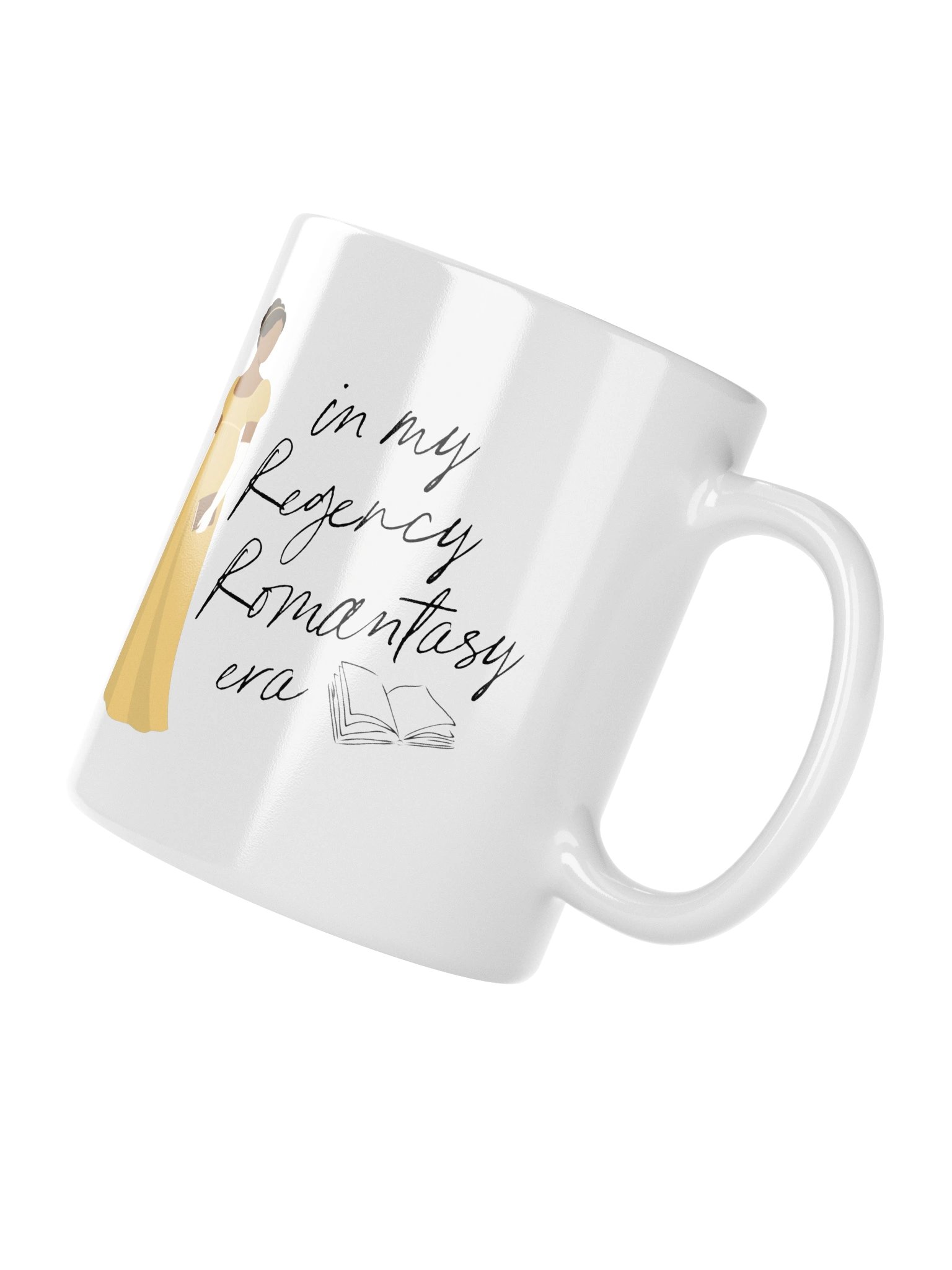 Regency Romantasy Era Mug | YELLOW product image (4)