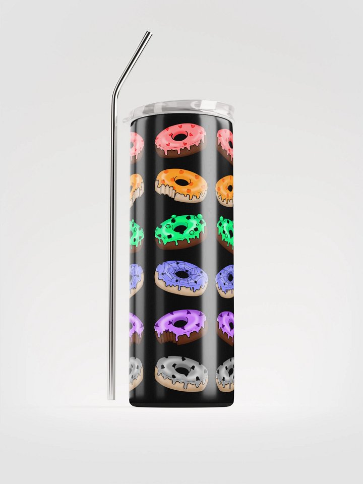 Spooky Donuts Stainless Steel Tumbler product image (1)