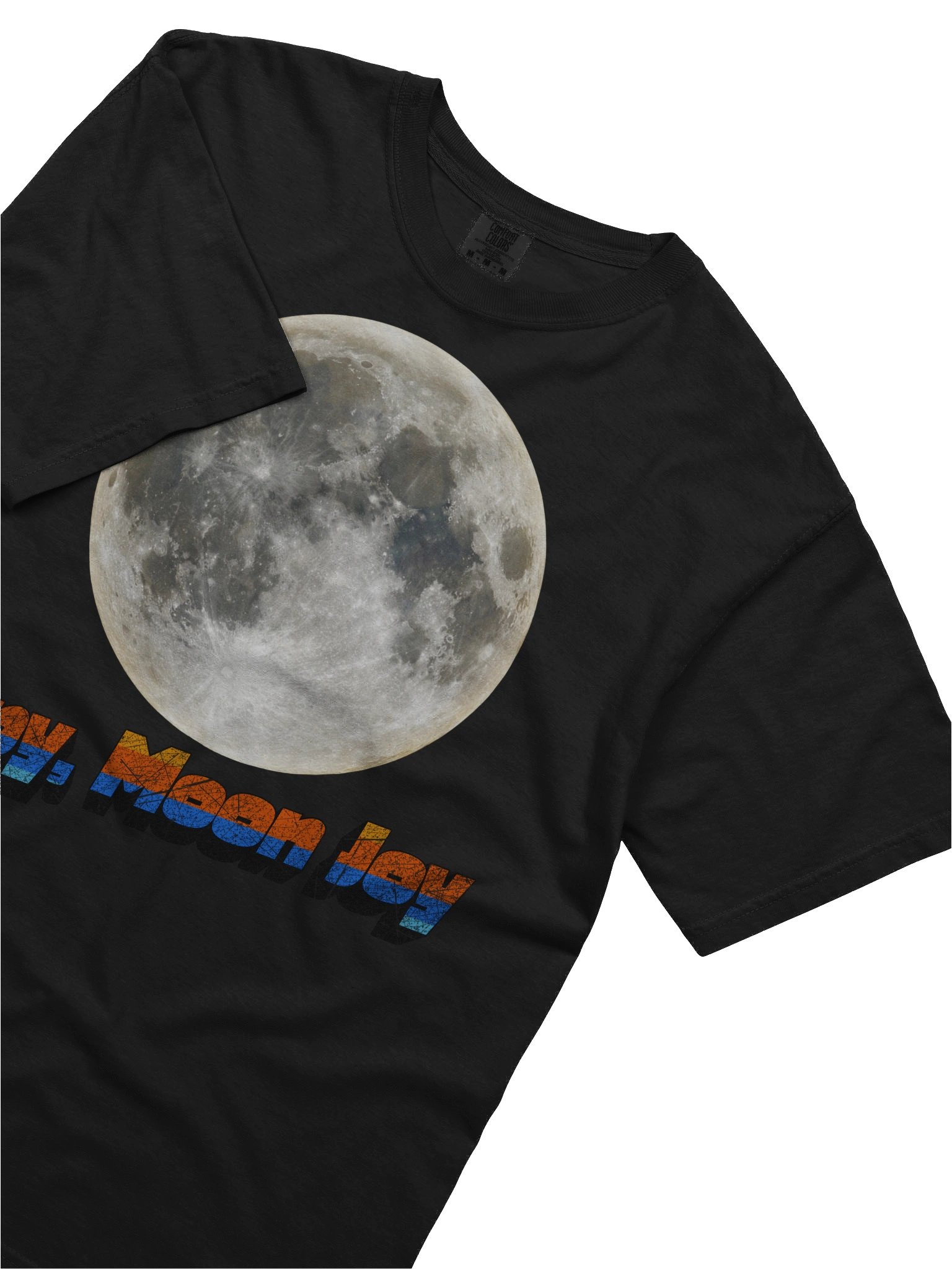 Copy Moon Joy Shirt, Moon Graphic Tee, Minimal Space T-Shirt, Aesthetic Lunar Shirt, Trendy Oversized Tee product image (8)