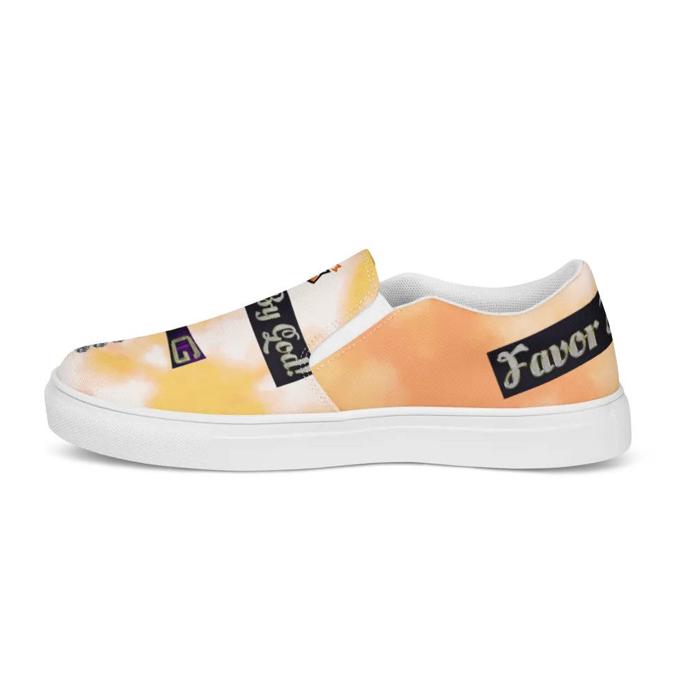 BBG Orange Tie Dye Women's Slip On product image (4)