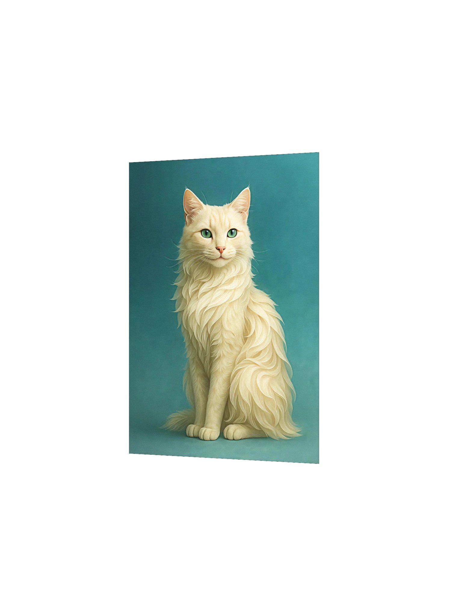 Creme Cat Azure, Poster product image (2)