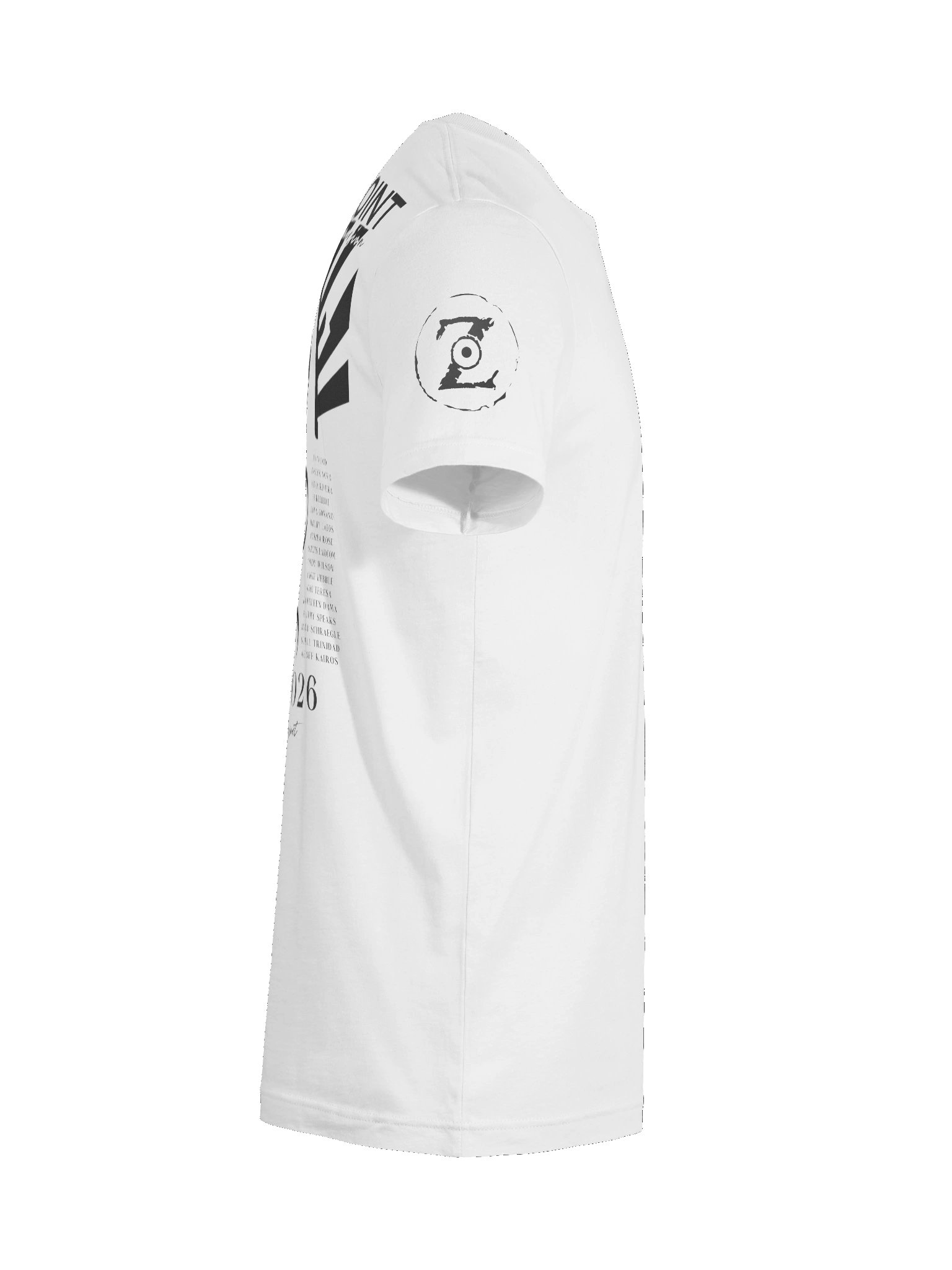 Zero Point Immersion Shirt Black on White product image (12)
