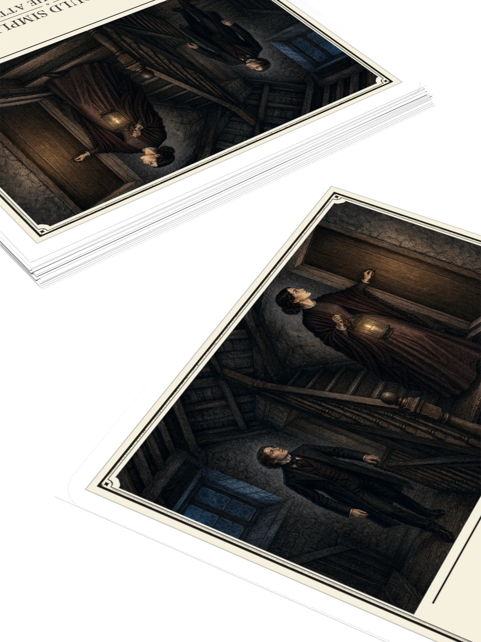 Check The Attic -- Jane Eyre Sticker product image (4)