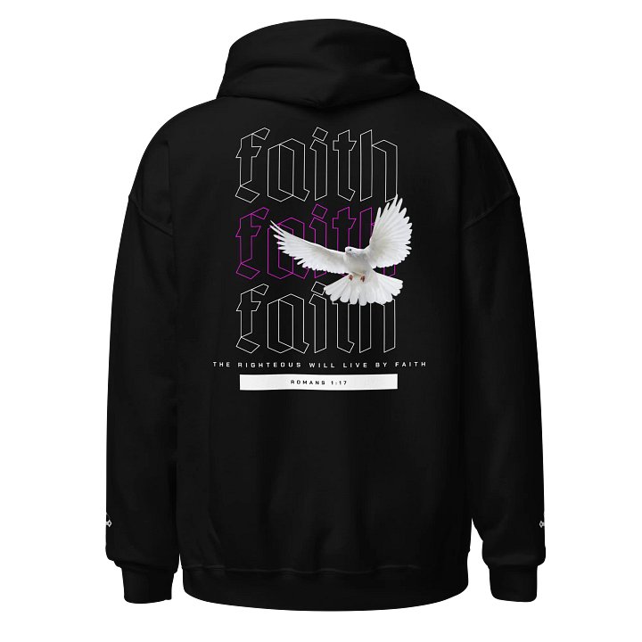 Romans 1:17 - Live By Faith Unisex Hoodie product image (1)