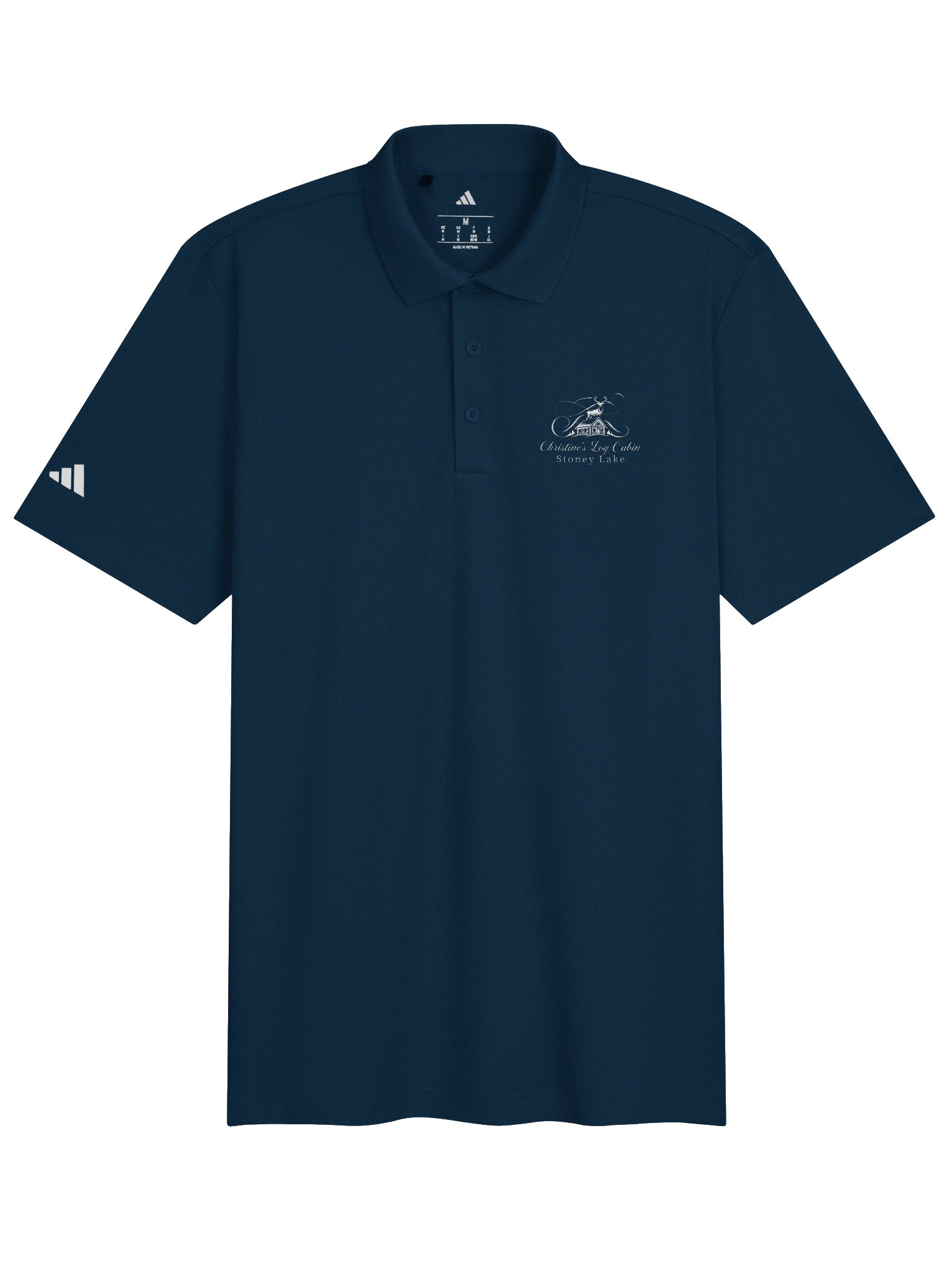Christine's Log Cabin Signature Logo Polo product image (7)