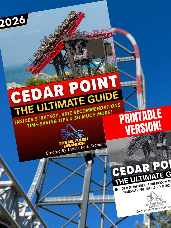 Cedar Point Ultimate Guide 2026 | 84-Page Printable Digital PDF + Printer-Friendly Edition, Instant Download product image (1)