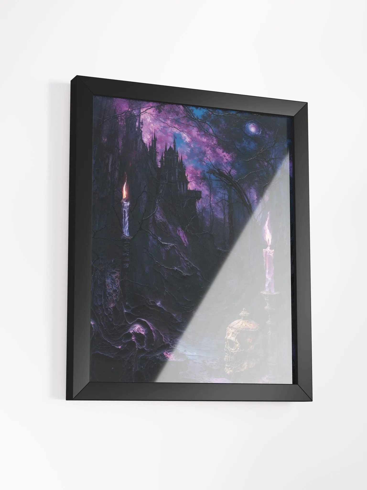 Gothic Skull Castle Framed Poster product image (11)