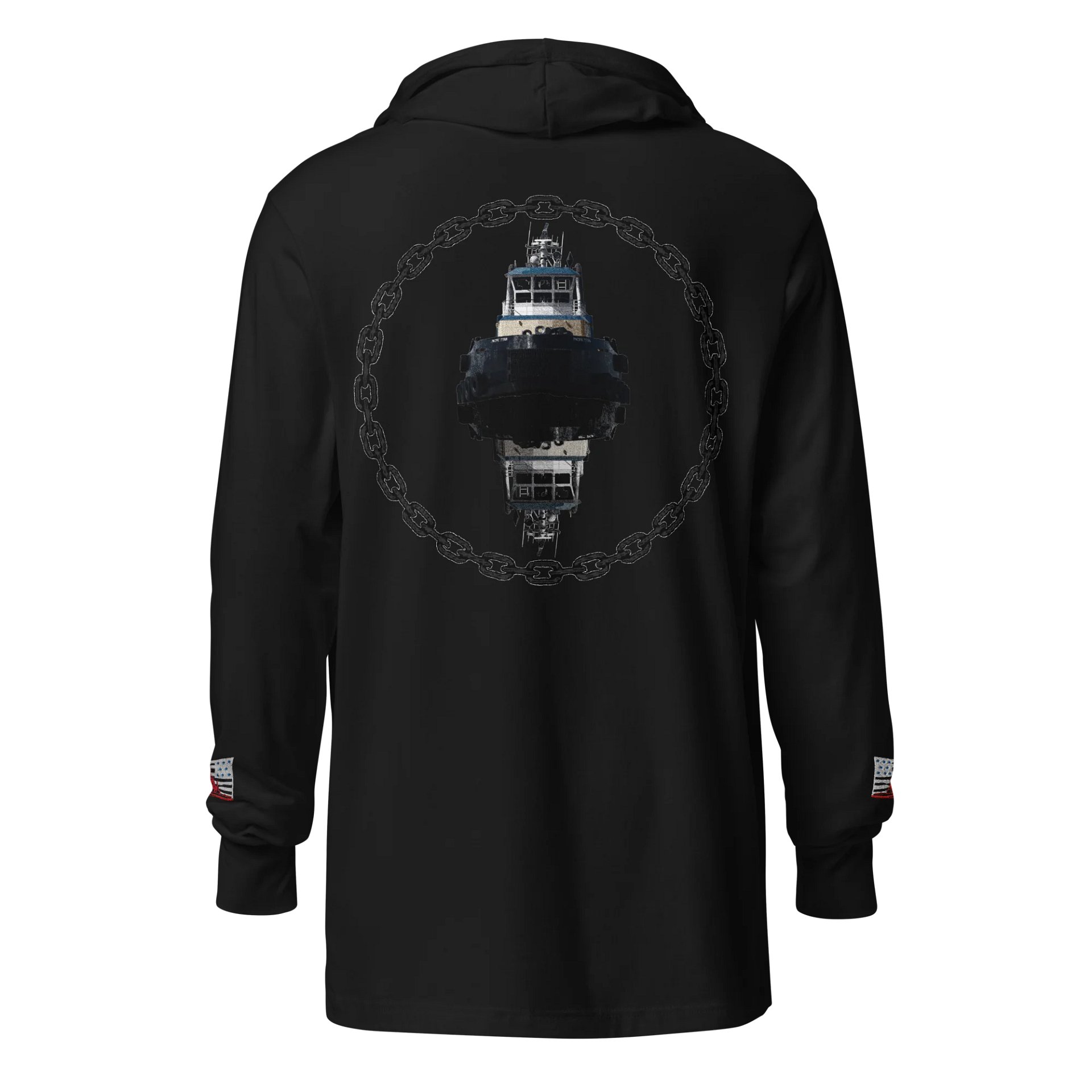 Endless Chain - Western Titan & Reflection – Maritime Heritage | Twin Anchor Apparel Engine Room Line product image (1)